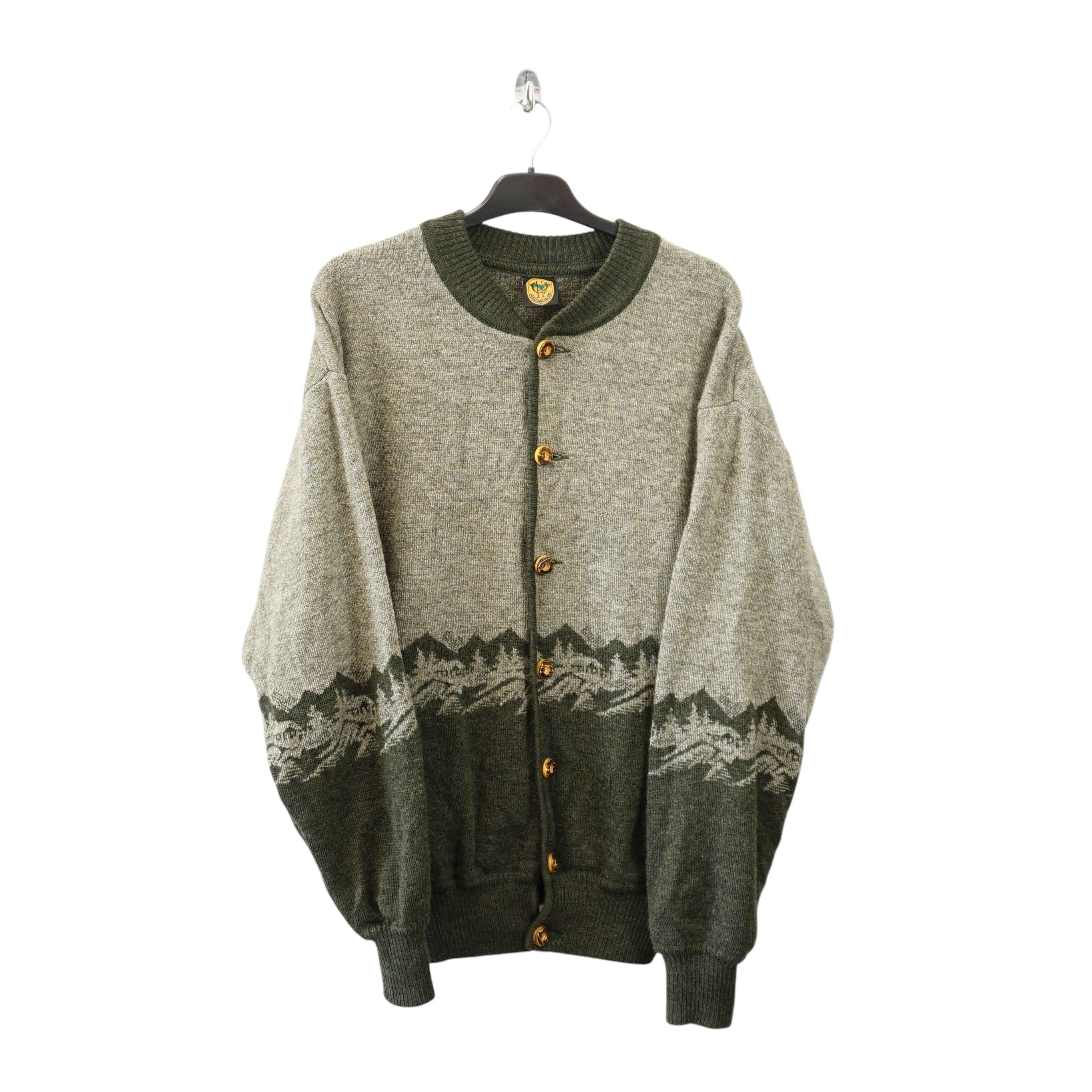 Vintage Archive Wool Cardigan Size US L / EU 52-54 / 3 - 1 Thumbnail