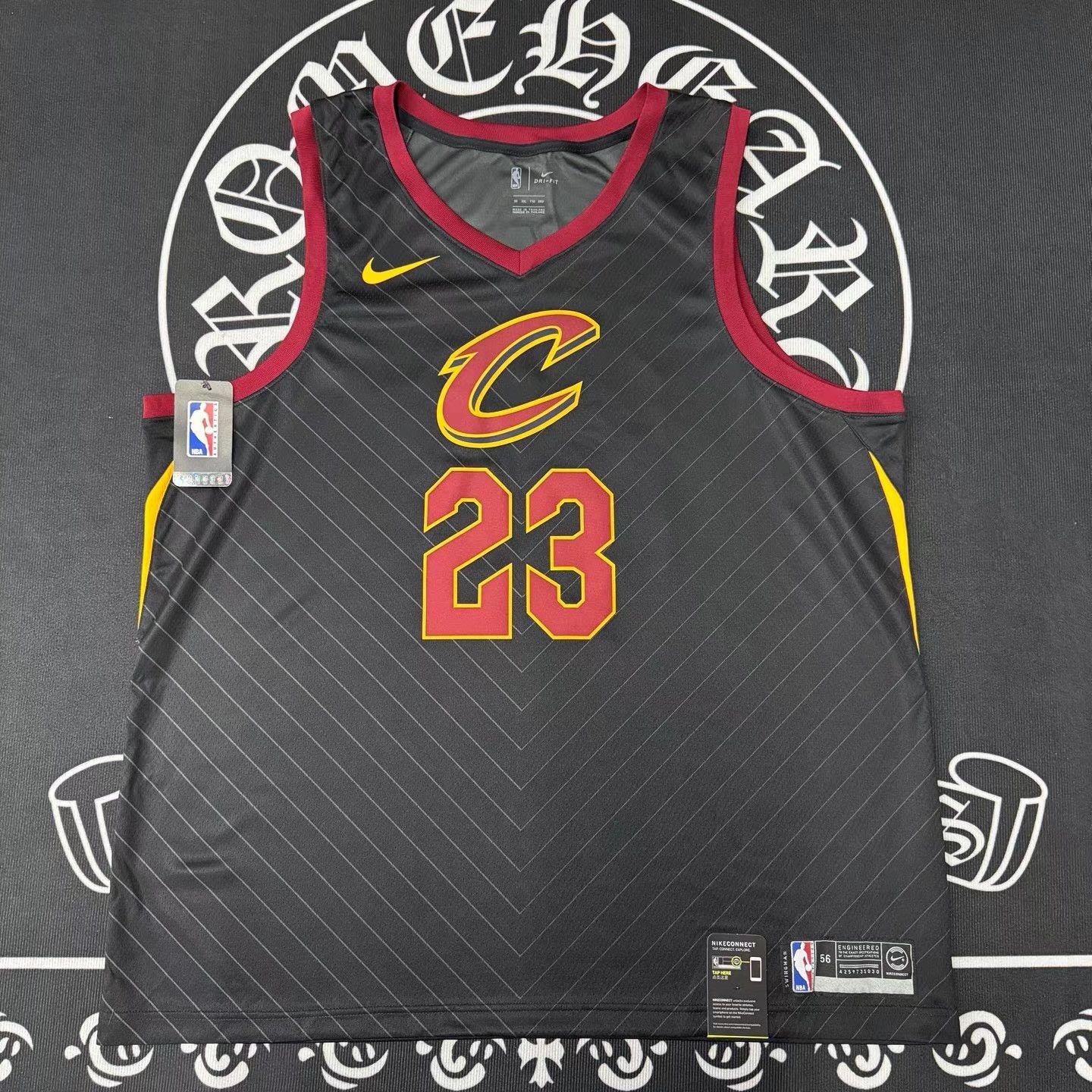 NBA NBA Black Basketball Jersey Size XXL Size US XXL / EU 58 / 5 - 1 Thumbnail