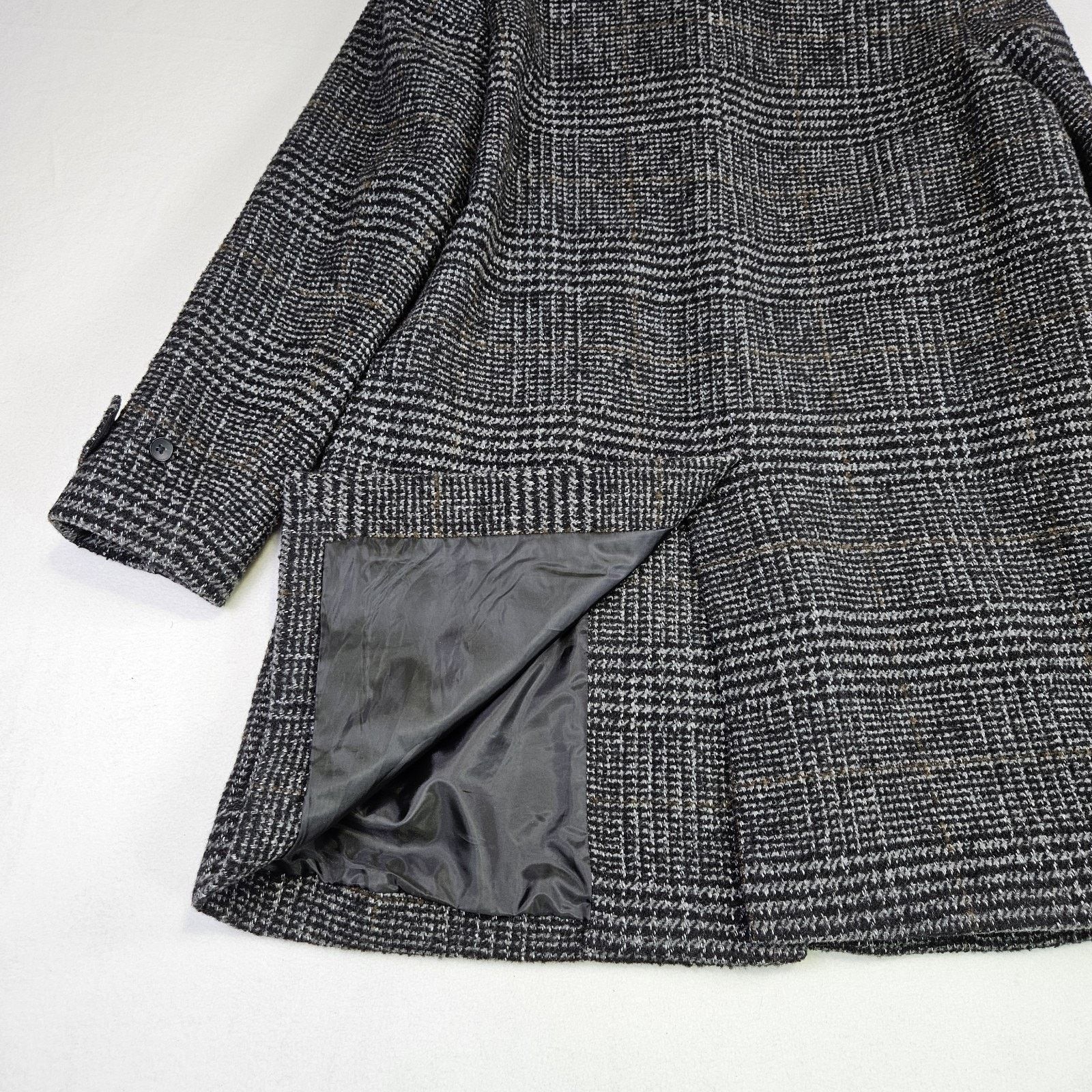 J.Crew J.Crew Thompson Tweed Overcoat Herringbone Plaid Wool Heavy Size US M / EU 48-50 / 2 - 7 Thumbnail