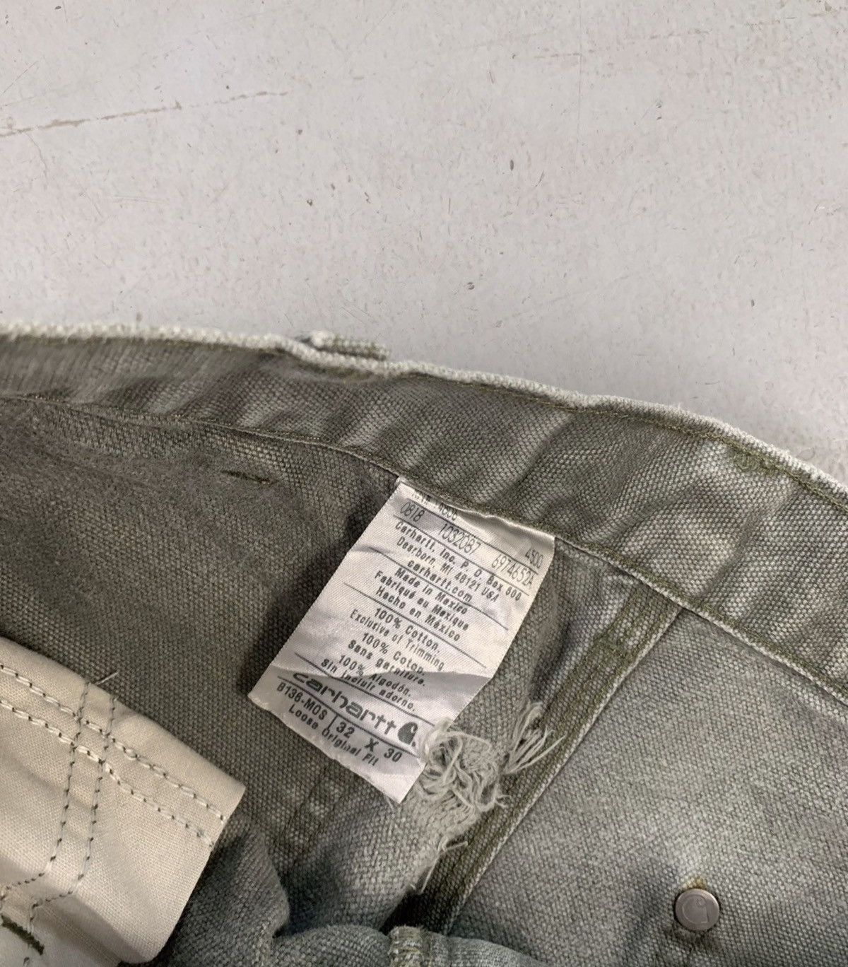 Carhartt Vintage carhartt double knee denim Size US 32 / EU 48 - 5 Thumbnail