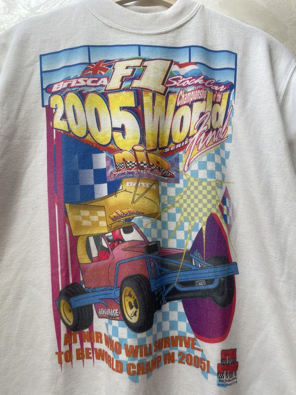 Vintage Vintage Racing BriSCA F1 World Final 2005 shirt Size US L / EU 52-54 / 3 - 2 Thumbnail