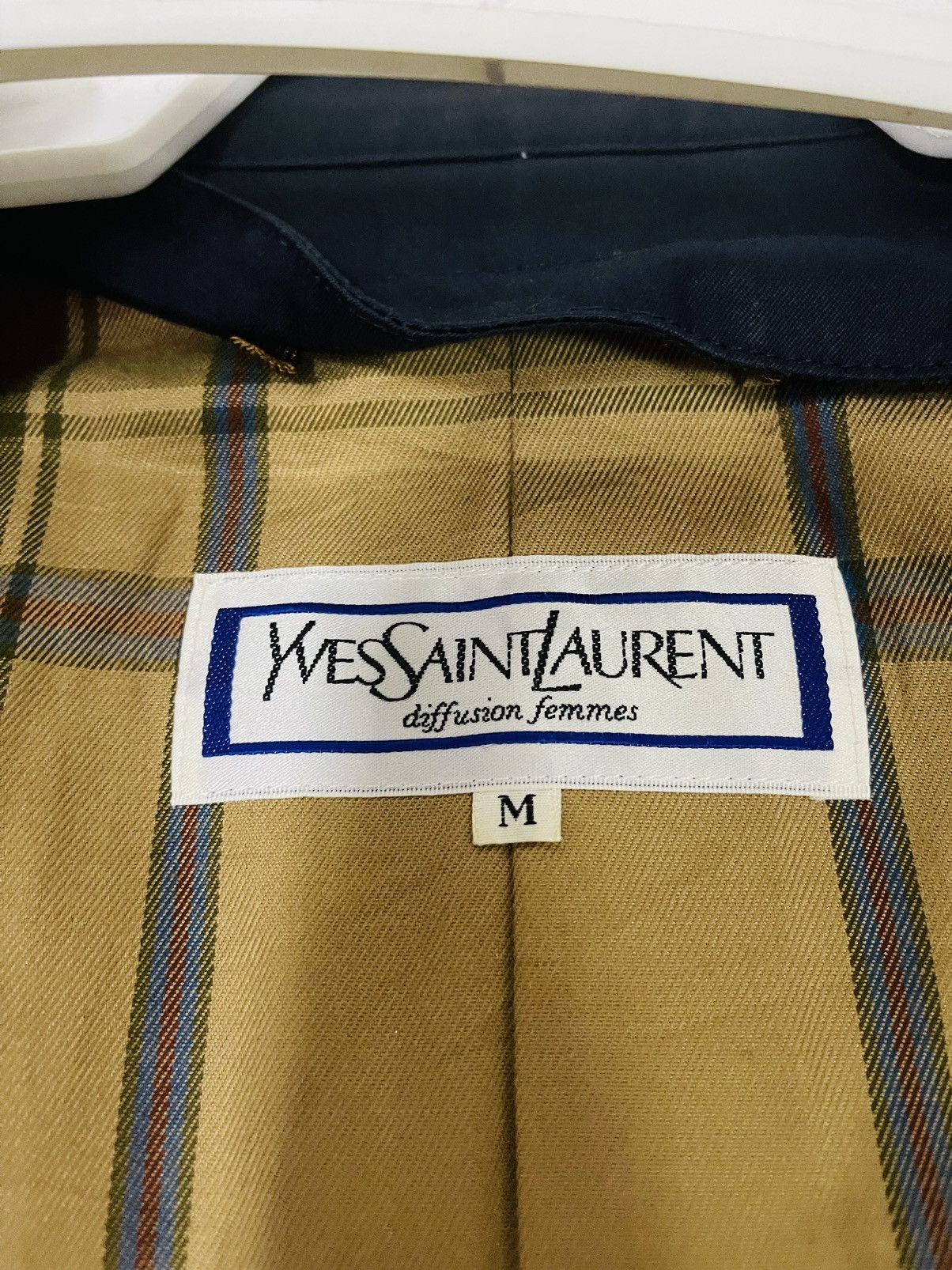 Yves Saint Laurent Yves Saint Laurent Diffussion Femmes Long Jacket (07) Size L / US 10 / IT 46 - 4 Thumbnail