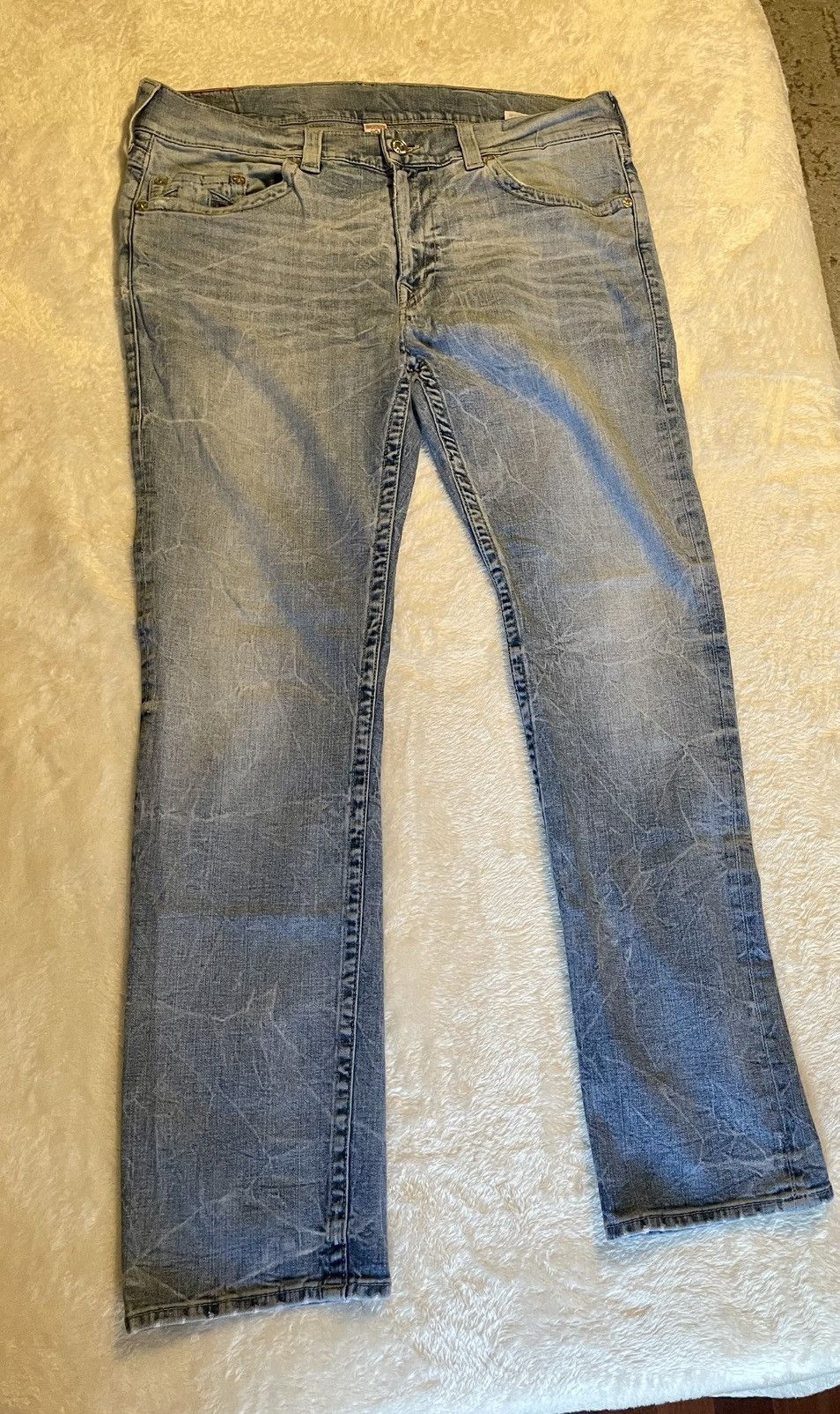 True Religion True Religion light wash jeans Size US 40 / EU 56 - 1 Thumbnail