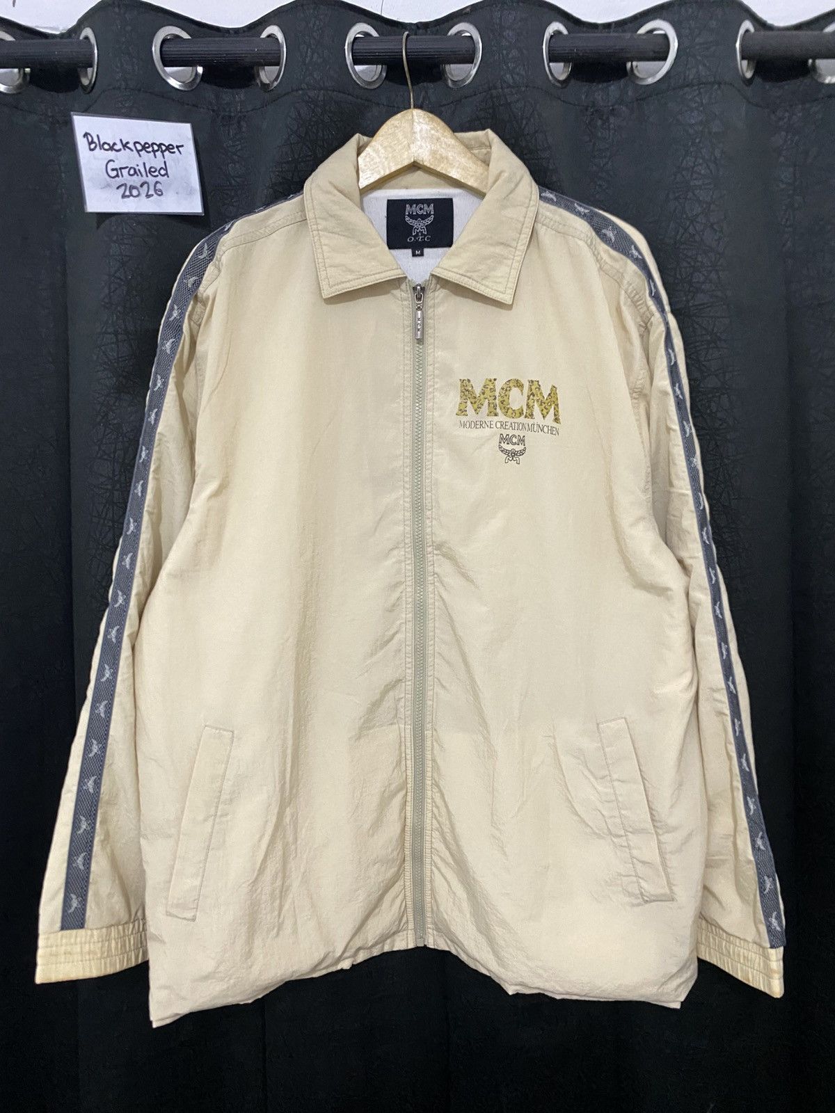 MCM Vintage MCM Tapped Windbreaker Jacket Size US M / EU 48-50 / 2 - 4 Thumbnail