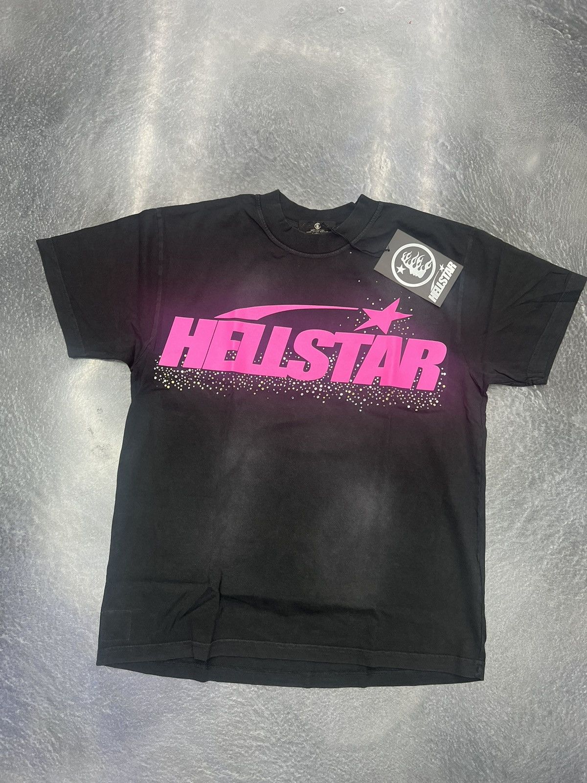 HELLSTAR Hellstar Rhinestone Classic T-Shirt Size US S / EU 44-46 / 1 - 1 Thumbnail