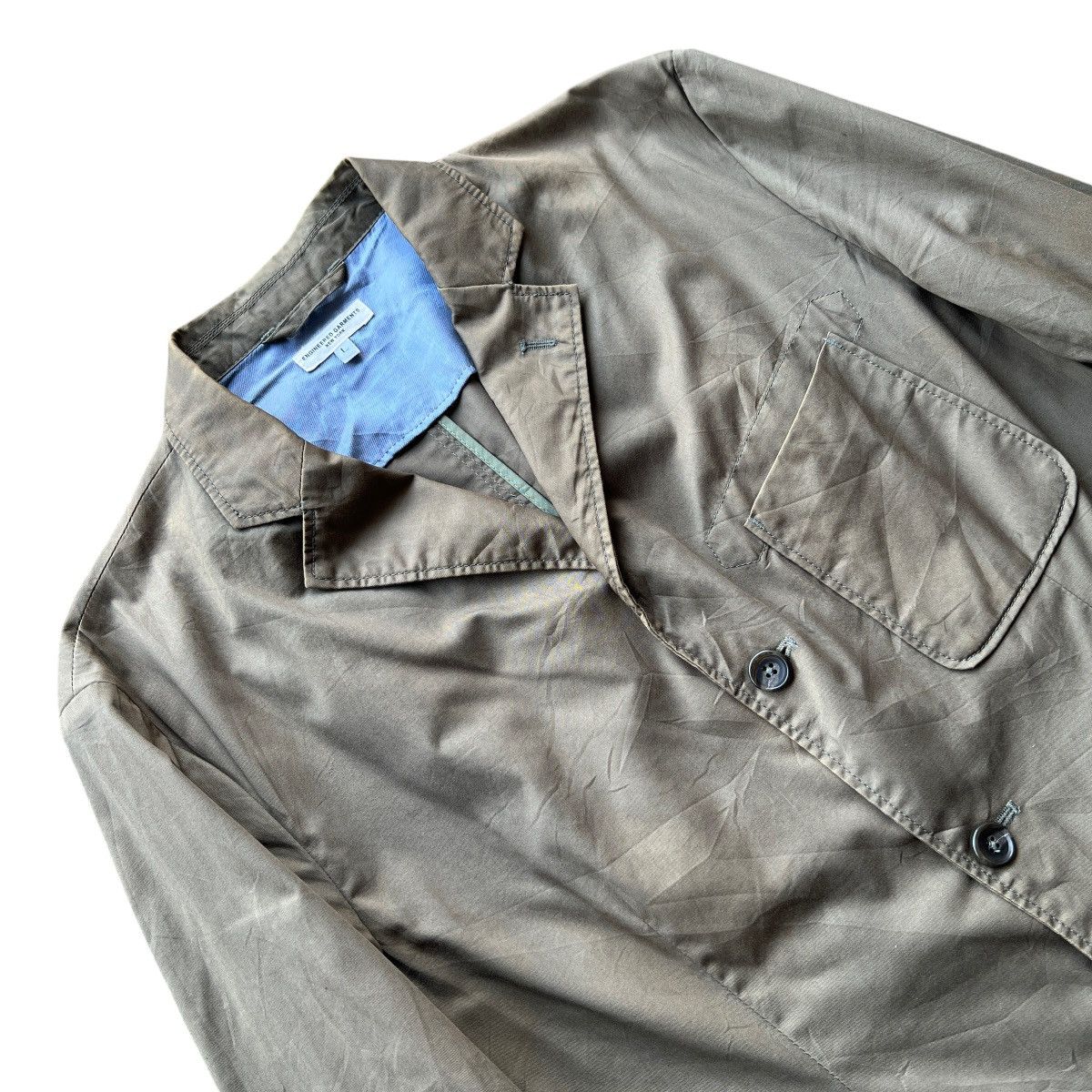 Engineered Garments 🔥 ENGINEERED GARMENT LAZER KHAKI JACKET Size US L / EU 52-54 / 3 - 7 Thumbnail