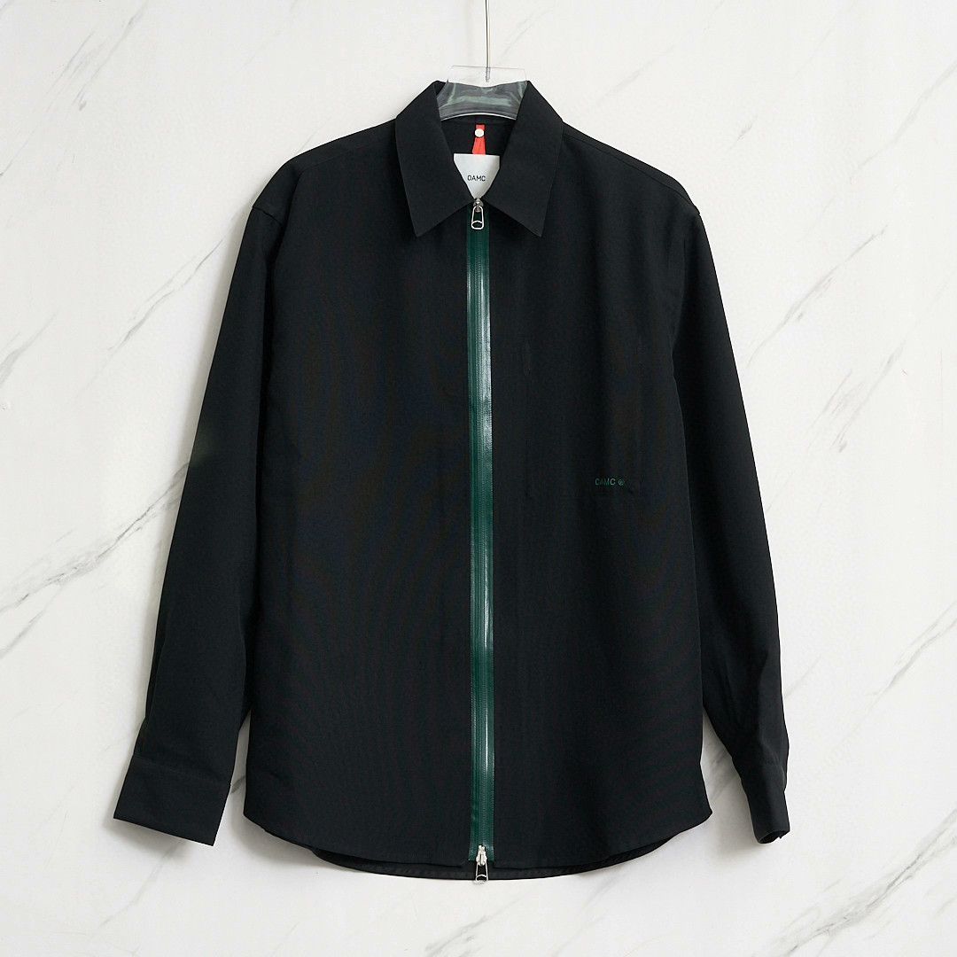OAMC OAMC Men's Contrast Logo Embroidered Shirt Size US M / EU 48-50 / 2 - 1 Thumbnail