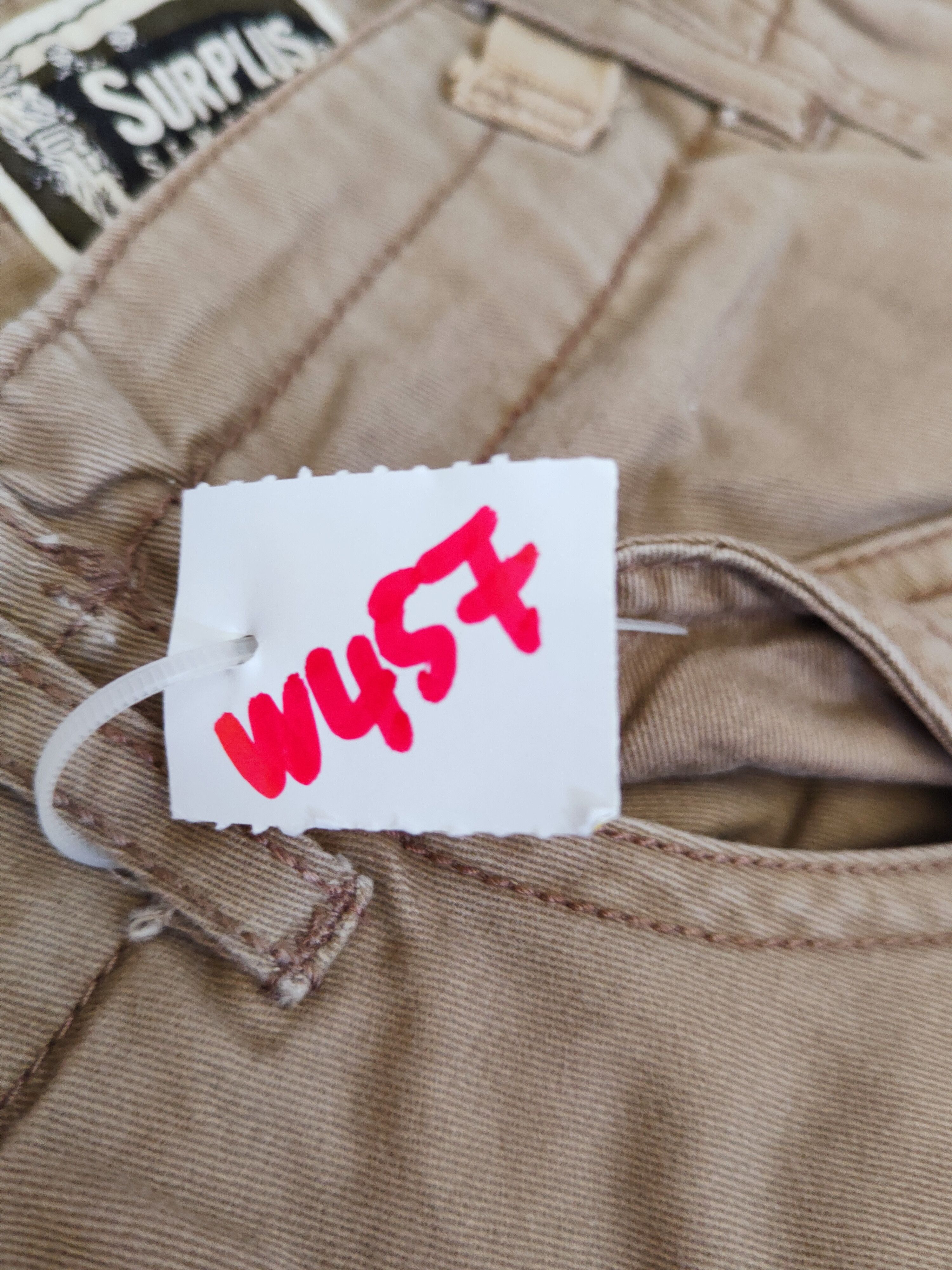 Generic Surplus Surplus Brown Multipocket Tactical Cargo Pants #W457 Size US 34 / EU 50 - 18 Thumbnail