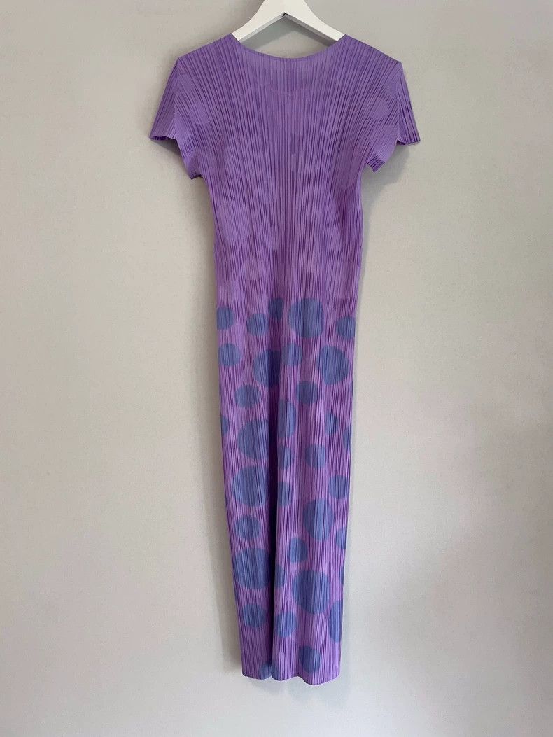Issey Miyake Issey Miyake size:2 Purple dinosaur egg dress Size XS / US 0-2 / IT 36-38 - 5 Thumbnail