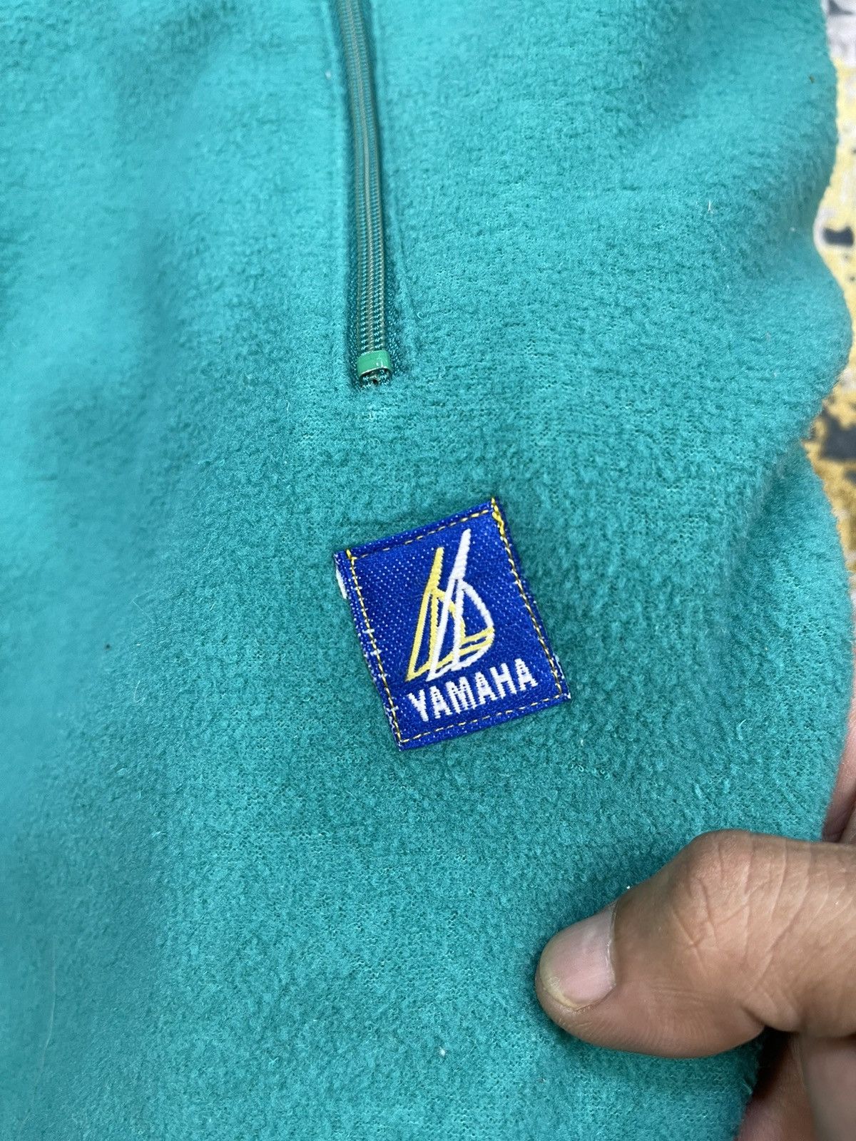 Yamaha Vintage YAMAHA Fleece Track Jackets Size US L / EU 52-54 / 3 - 8 Thumbnail