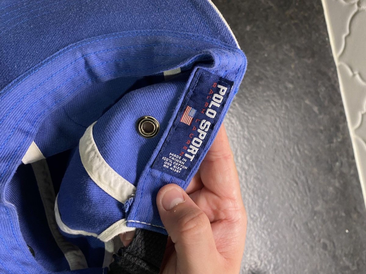 Polo Ralph Lauren Vintage 90s Polo sport dive service strap hat Size ONE SIZE - 4 Thumbnail