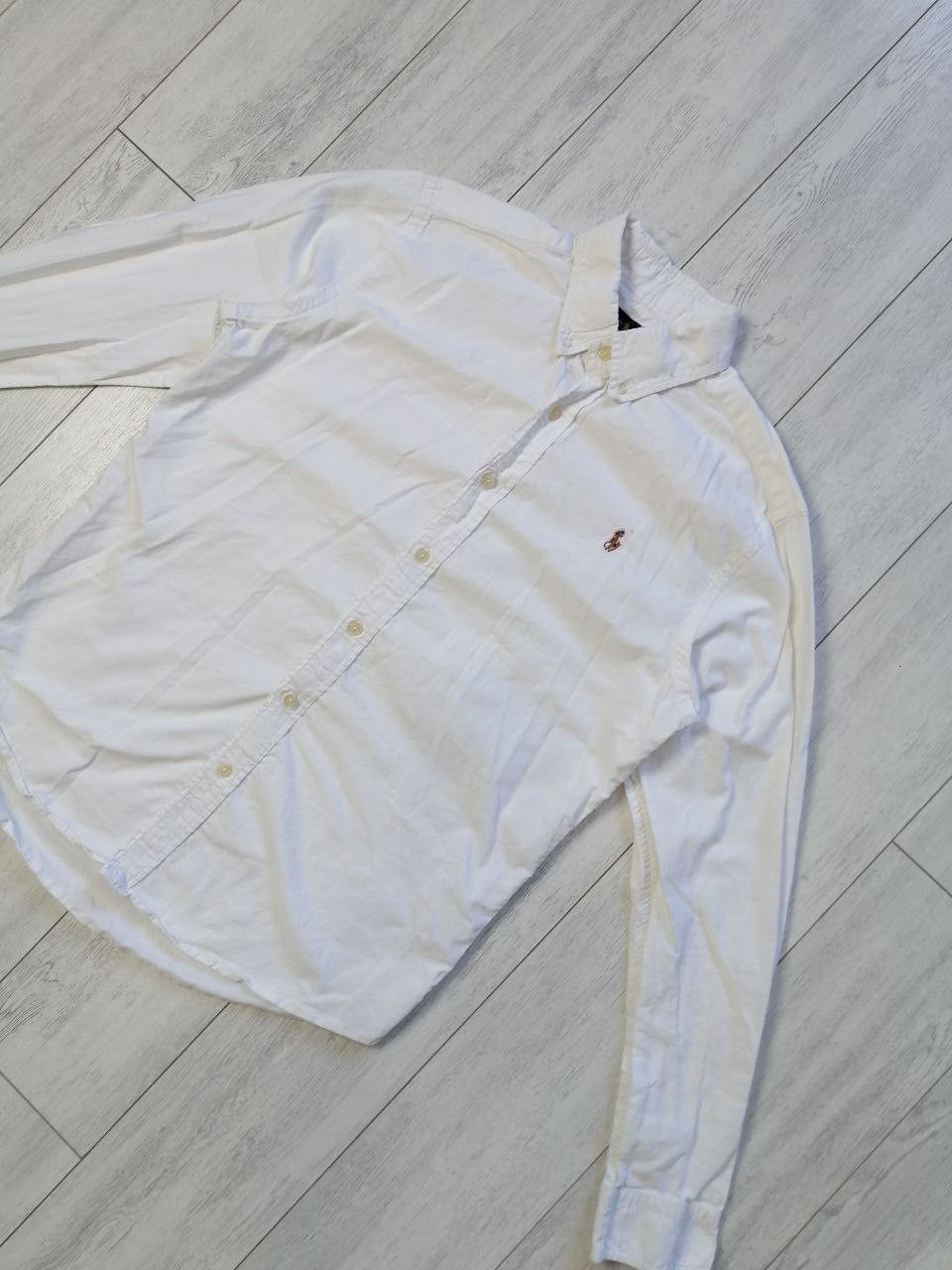 Polo Ralph Lauren Polo Ralph Lauren Custom Fit Shirt in White Size L Size US L / EU 52-54 / 3 - 3 Thumbnail
