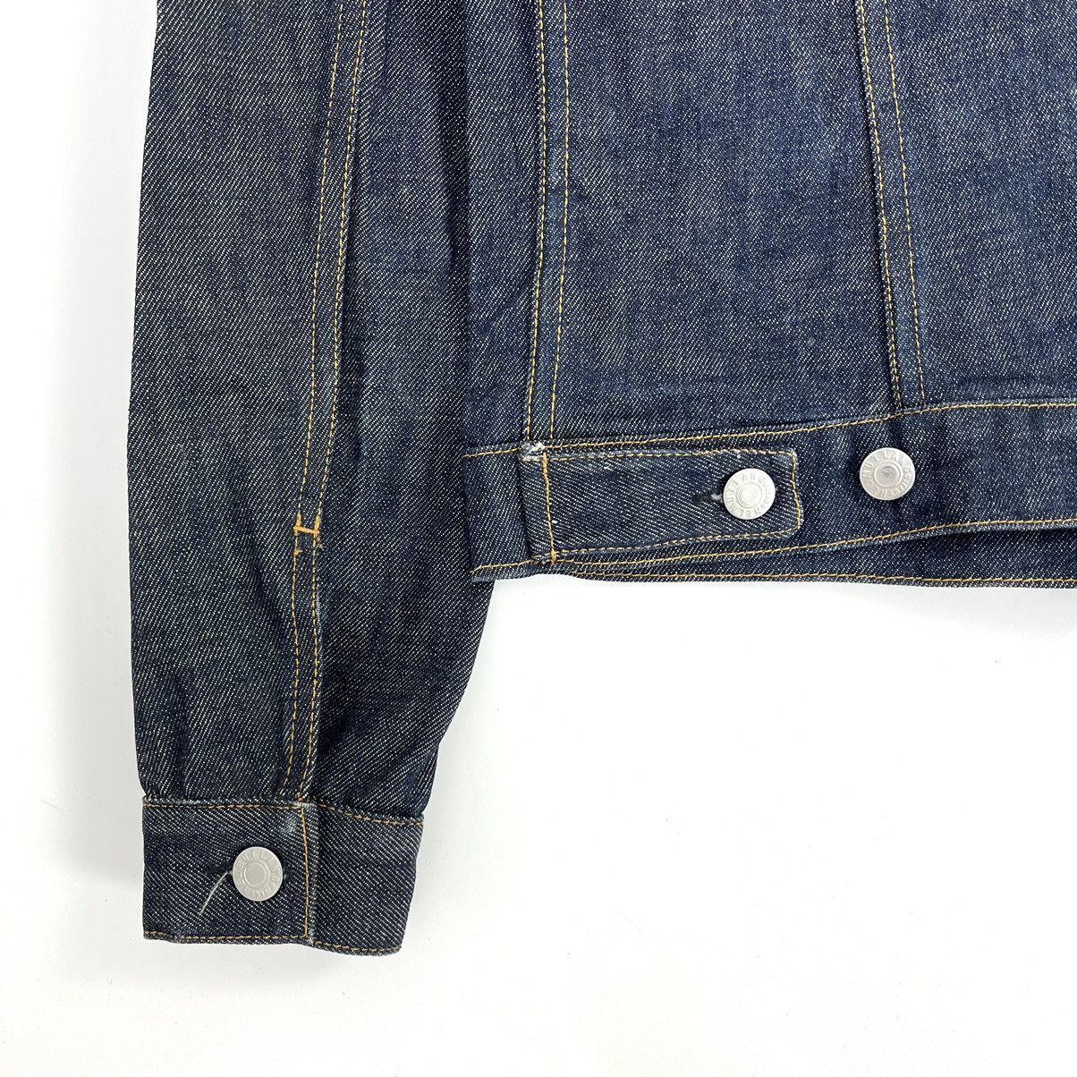 Helmut Lang 1999 Helmut Lang Type 2 Raw Indigo Denim Jacket Size US S / EU 44-46 / 1 - 11 Thumbnail