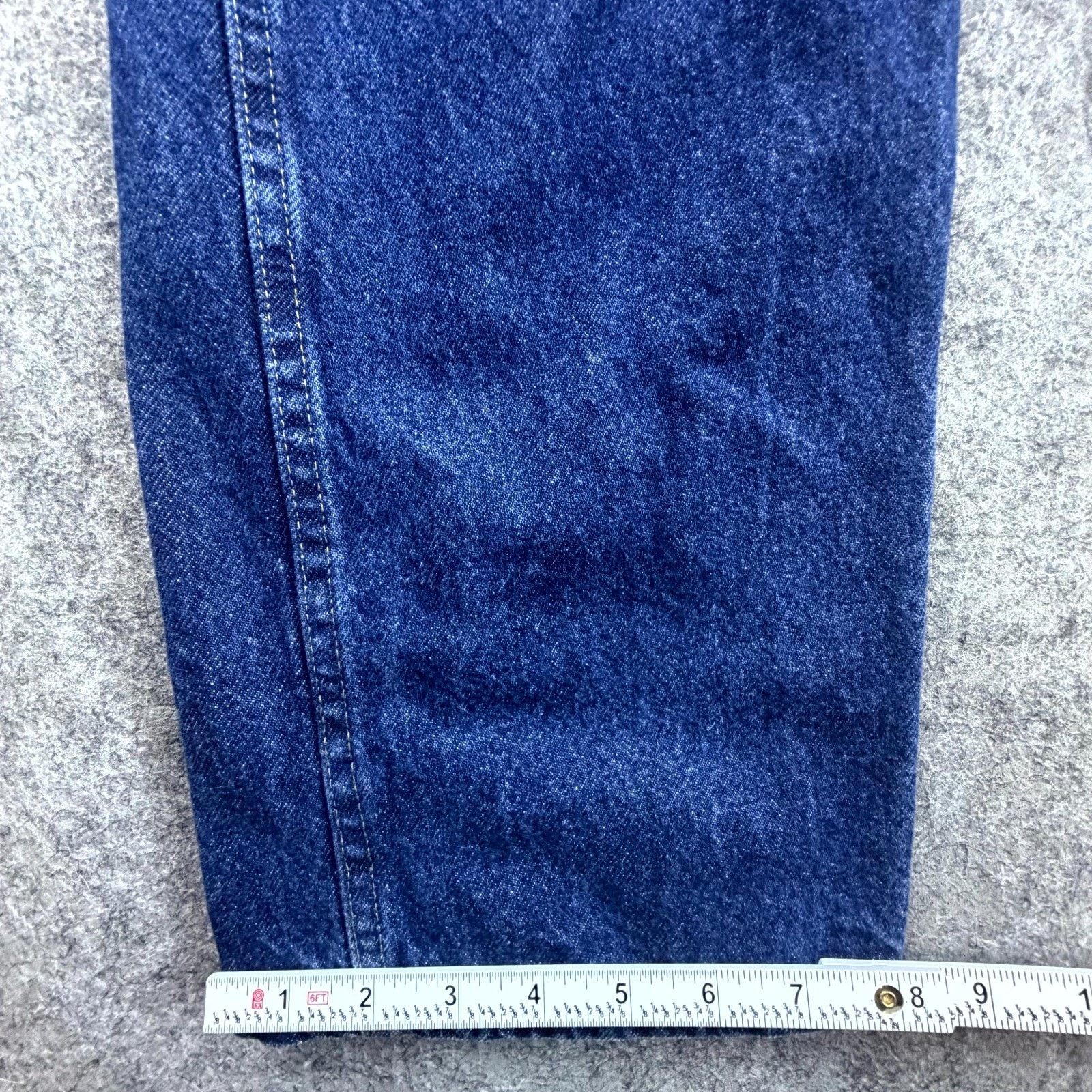 Wrangler Wrangler Jeans Mens 38 Blue Denim Wash Straight Leg Workwear Size US 38 / EU 54 - 3 Thumbnail