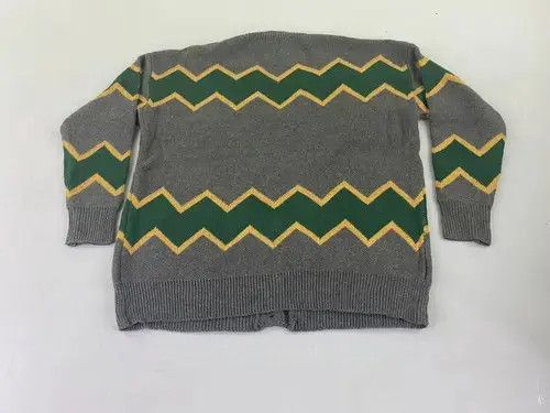 Japanese Brand New Modish Zigzag Cardigan Knitwear Sweatshirt Jumper Size US M / EU 48-50 / 2 - 2 Thumbnail
