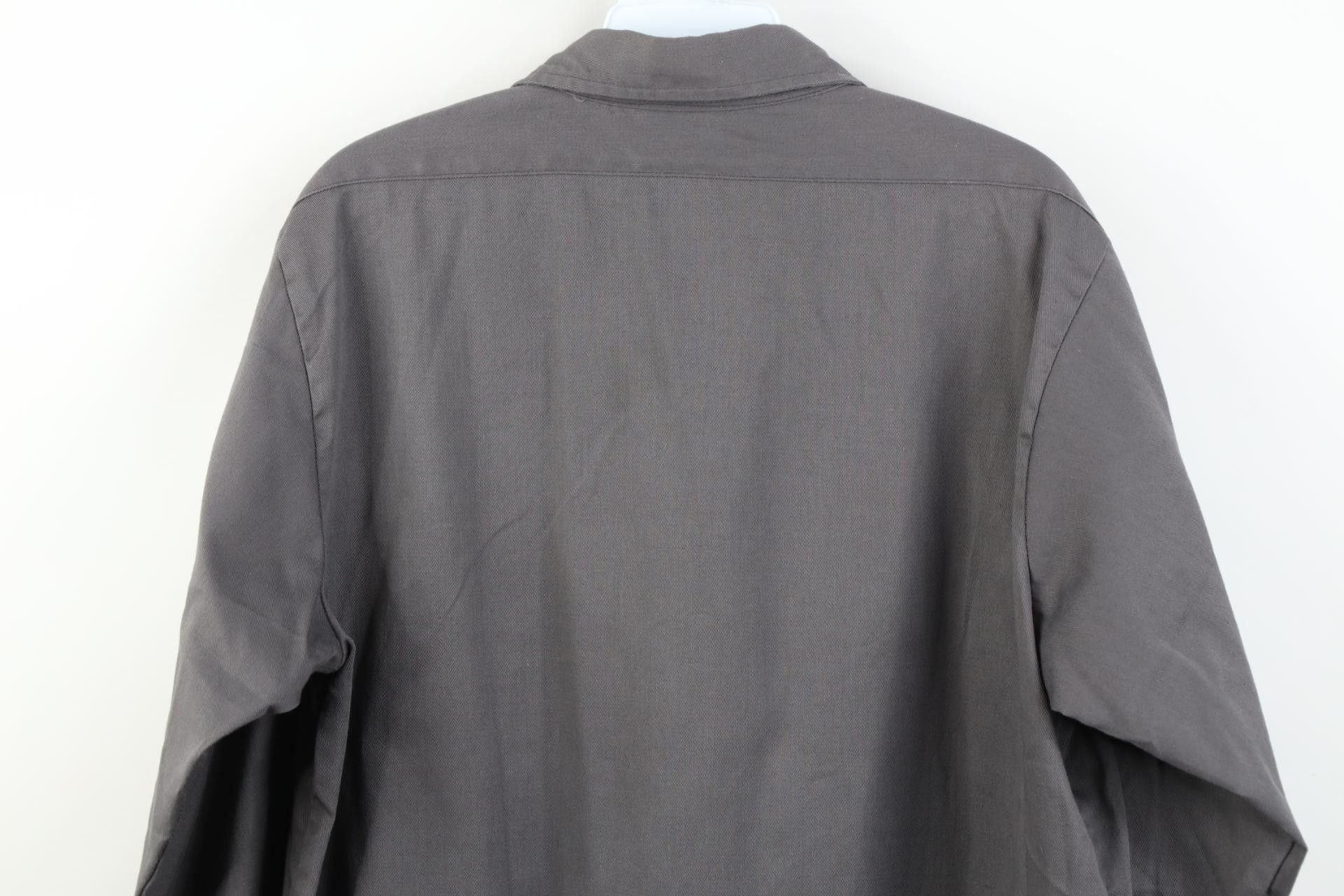 Vintage Vintage 60s Streetwear Workwear Mechanic Button Shirt USA Size US M / EU 48-50 / 2 - 9 Thumbnail