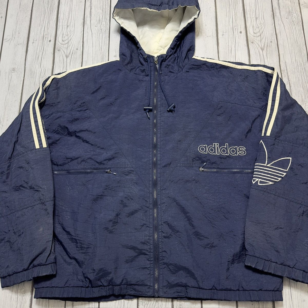 Vintage Vintage Adidas jacket Size US XXL / EU 58 / 5 - 3 Thumbnail