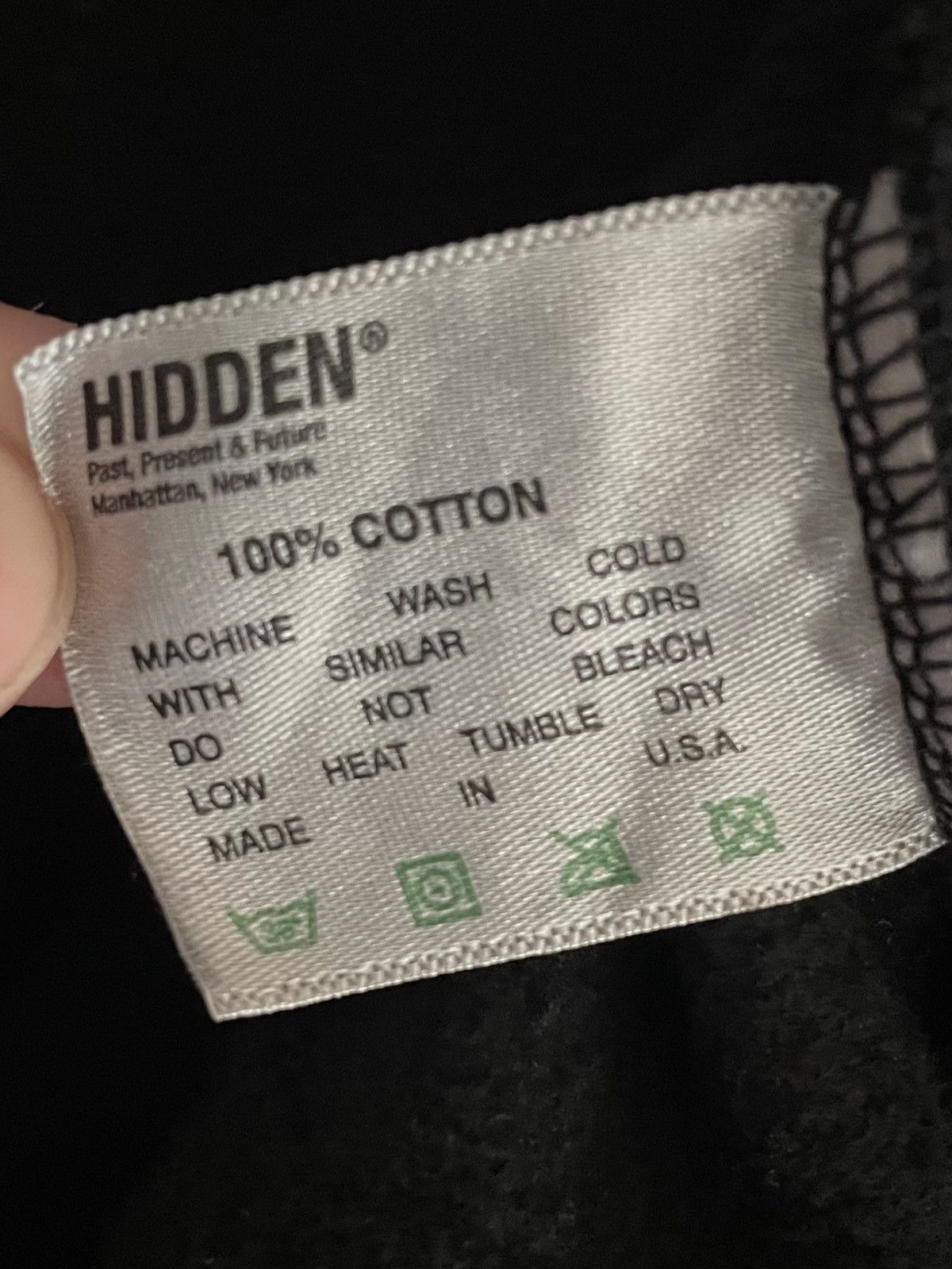 HIDDEN Hidden Hoodie Black Large Size US L / EU 52-54 / 3 - 5 Thumbnail