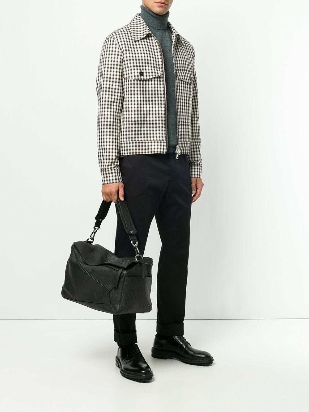 Loewe Loewe men's puzzle bag crossbody blue Size ONE SIZE - 1 Thumbnail