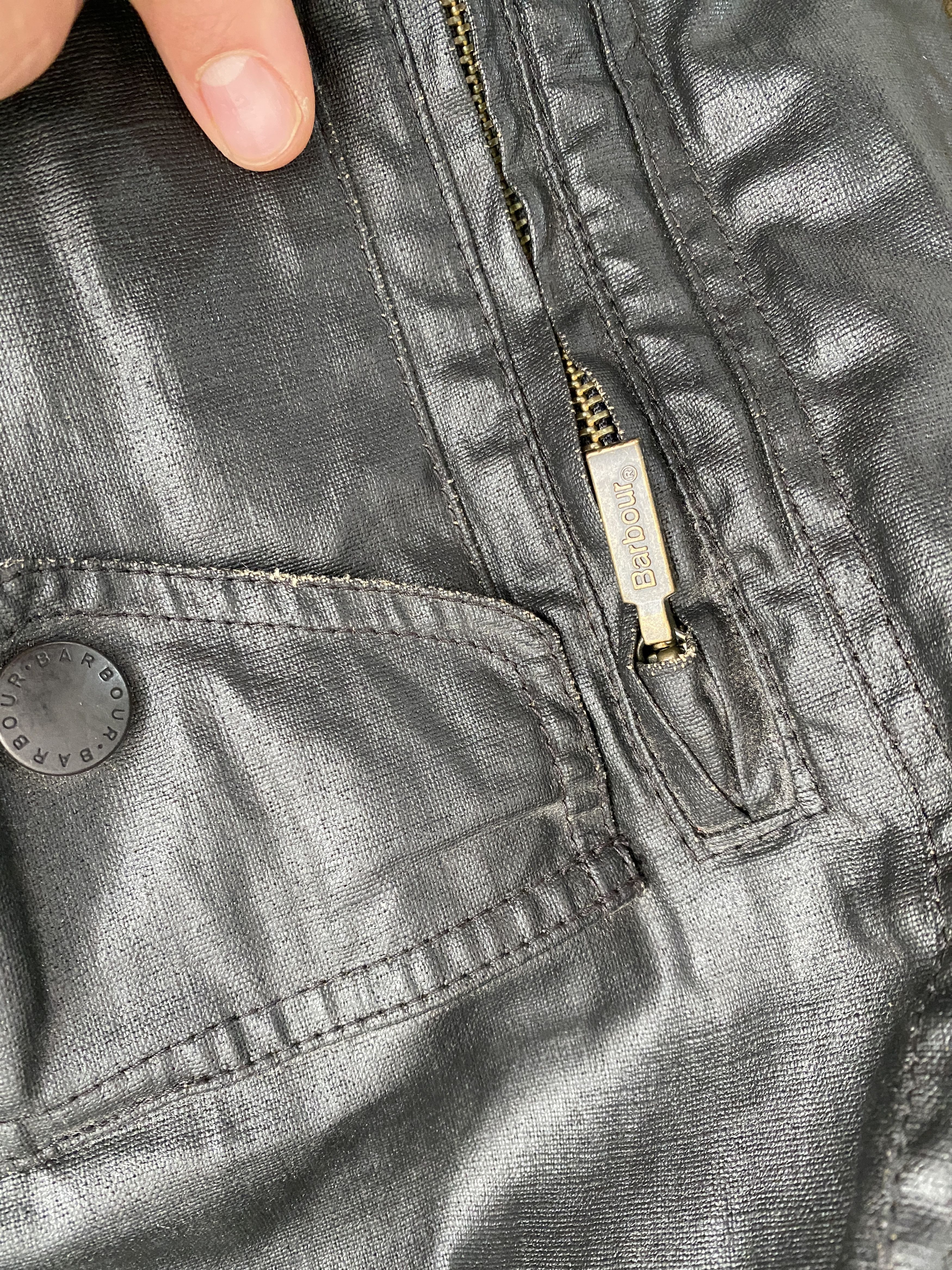 Barbour Linen Barbour South Shield Beacon Bomber Weatherproof Size M Size US M / EU 48-50 / 2 - 22 Thumbnail