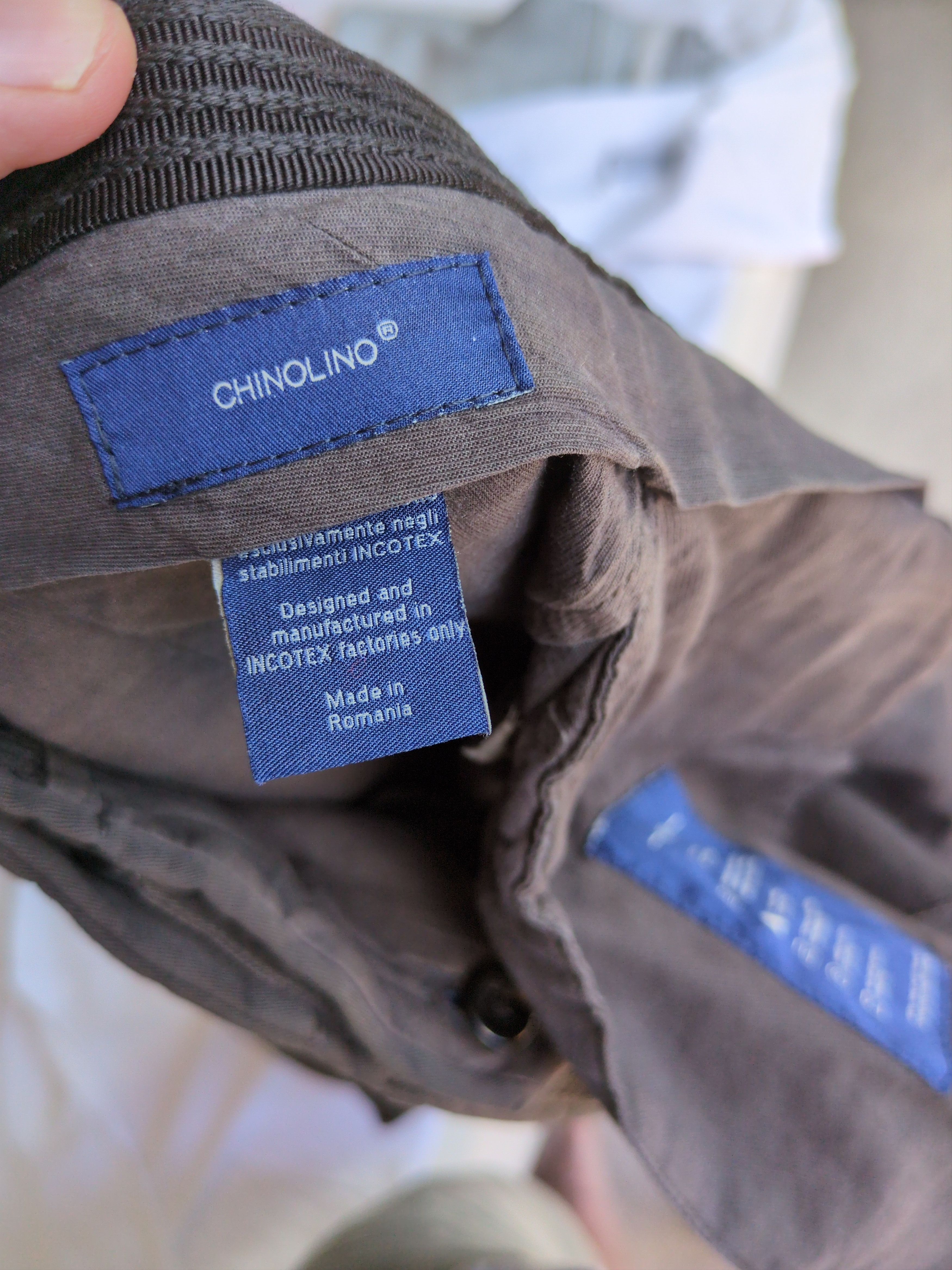 Incotex Incotex “Chinolino” Linen–Cotton Trousers – Dark Brown Size US 28 / EU 44 - 7 Thumbnail