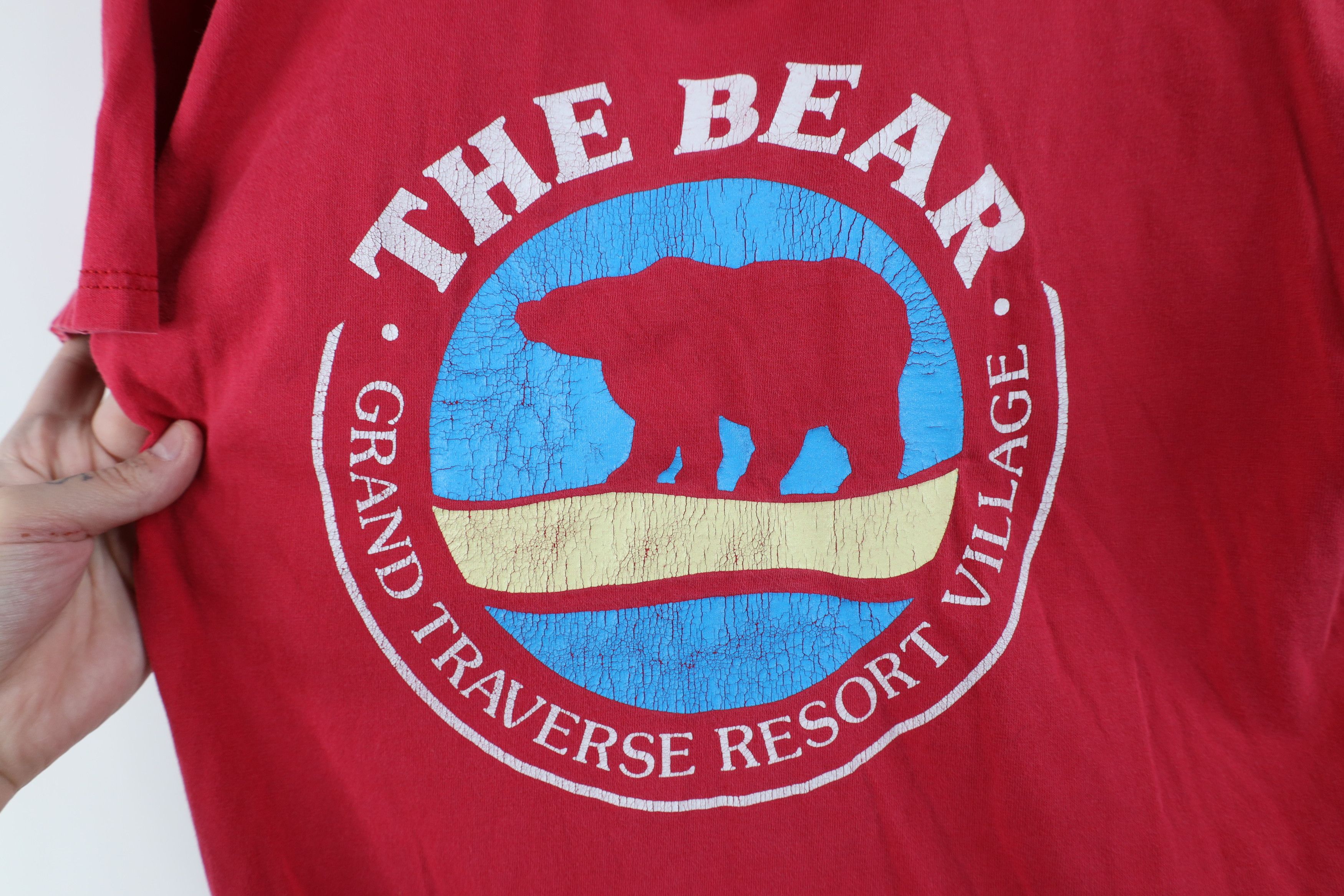 Vintage Vintage 90s Streetwear Traverse Resort Michigan T-Shirt USA Size US M / EU 48-50 / 2 - 8 Thumbnail