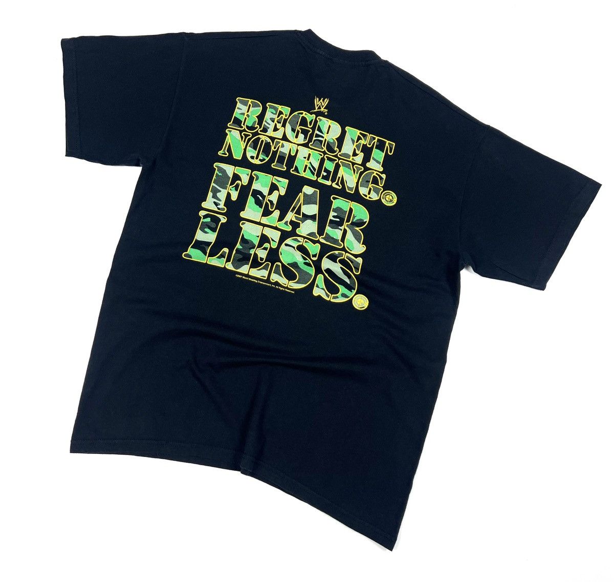 Vintage Vintage 2007 WWE WWF John Cena Black Cotton T Shirt Size L Size US L / EU 52-54 / 3 - 2 Thumbnail