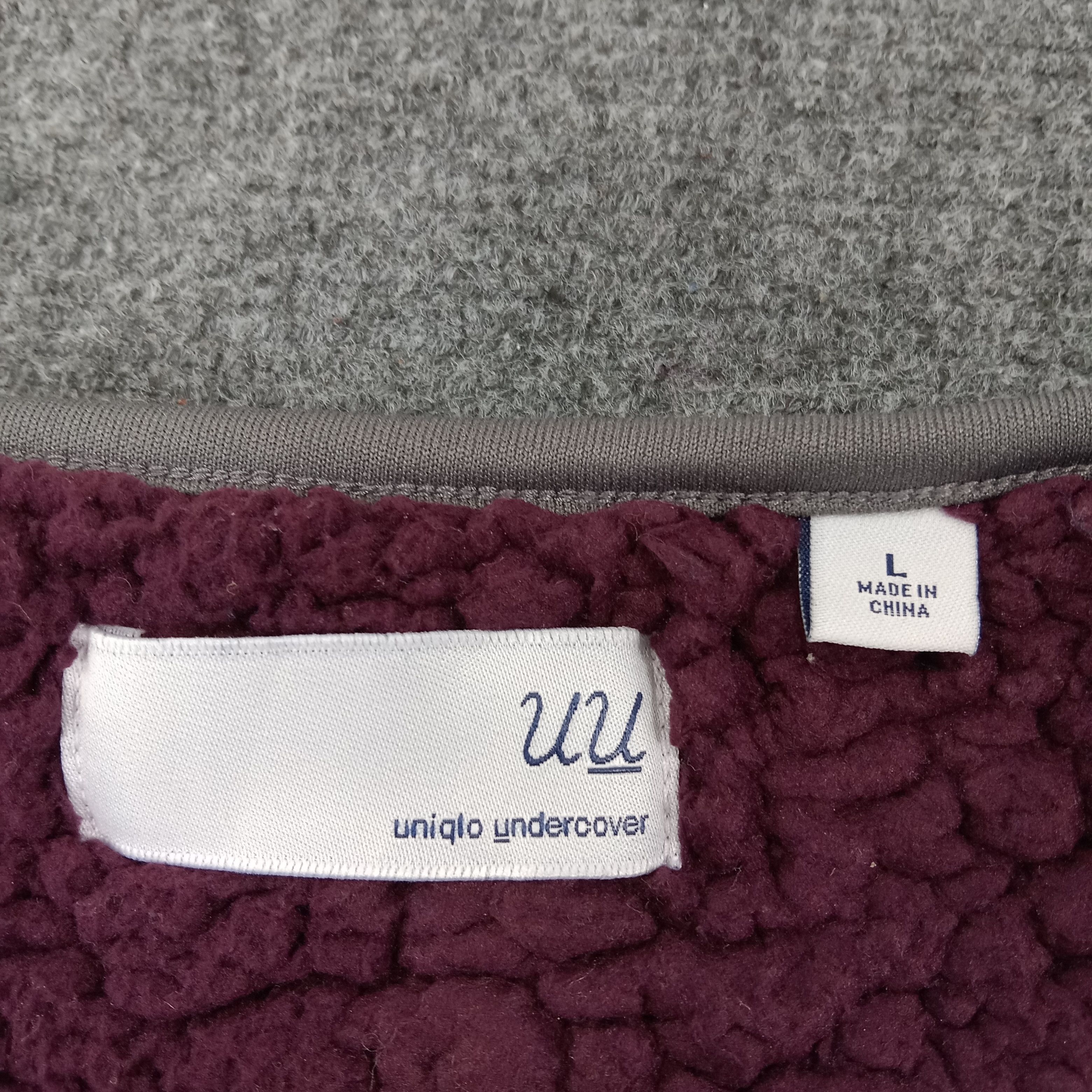 Japanese Brand × Undercover × Vintage Undercover Japanese Brand Uniqlo Sherpa Jacket C216N7 Size US L / EU 52-54 / 3 - 5 Thumbnail