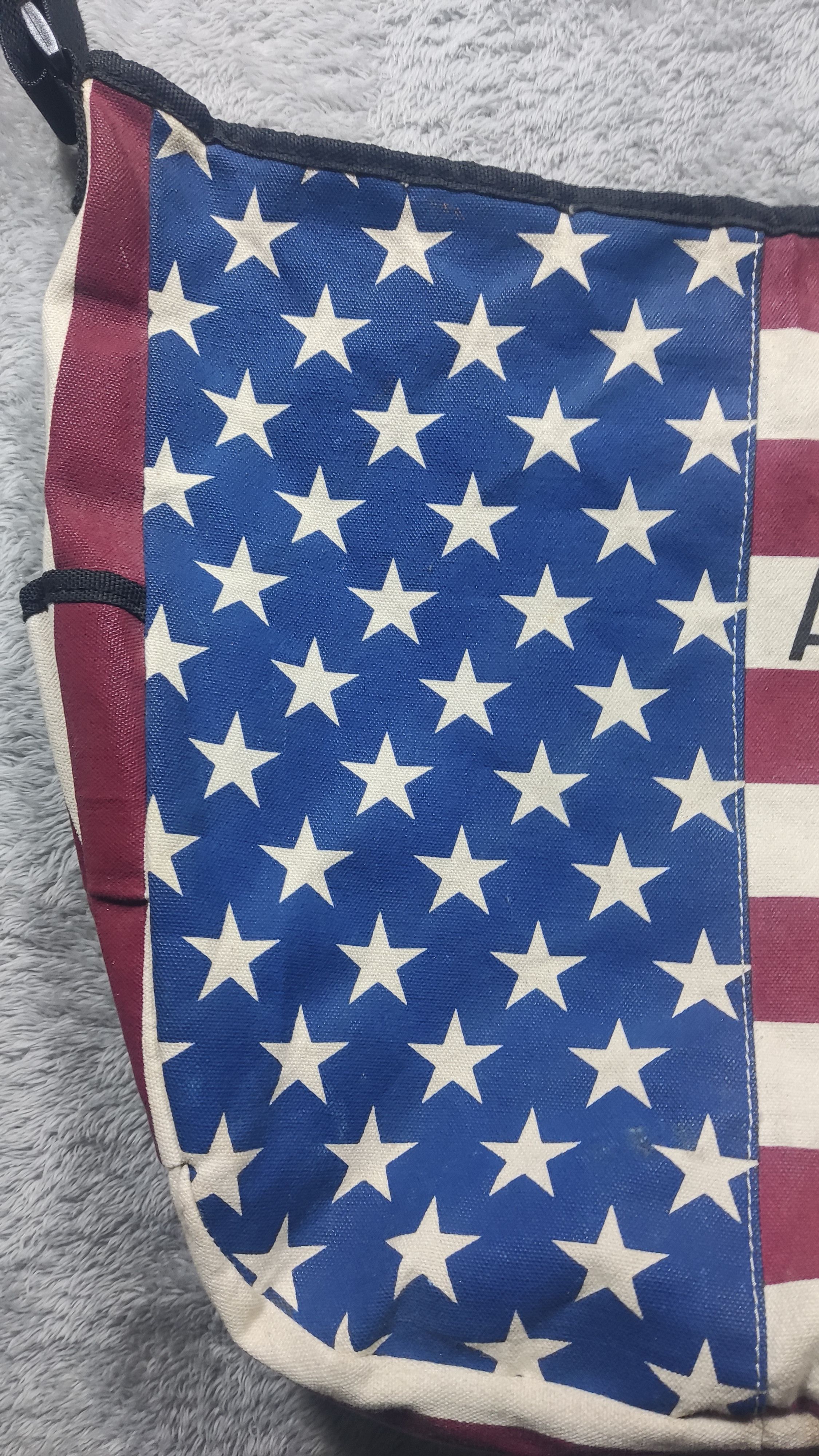 Japanese Brand × Vintage VINTAGE ANAP GIRL USA FLAG SHOULDER BAG Size ONE SIZE - 4 Thumbnail