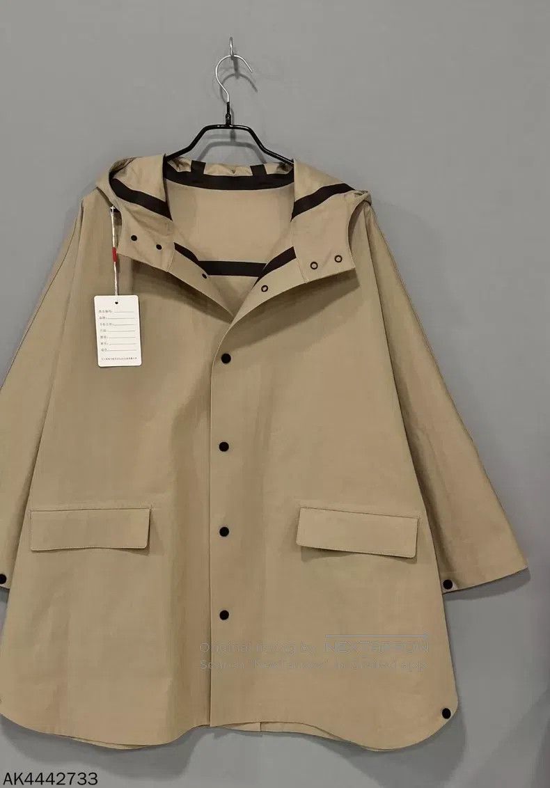 Hermes Hermes Khaki Shawl Coat Size S / US 4 / IT 40 - 1 Thumbnail