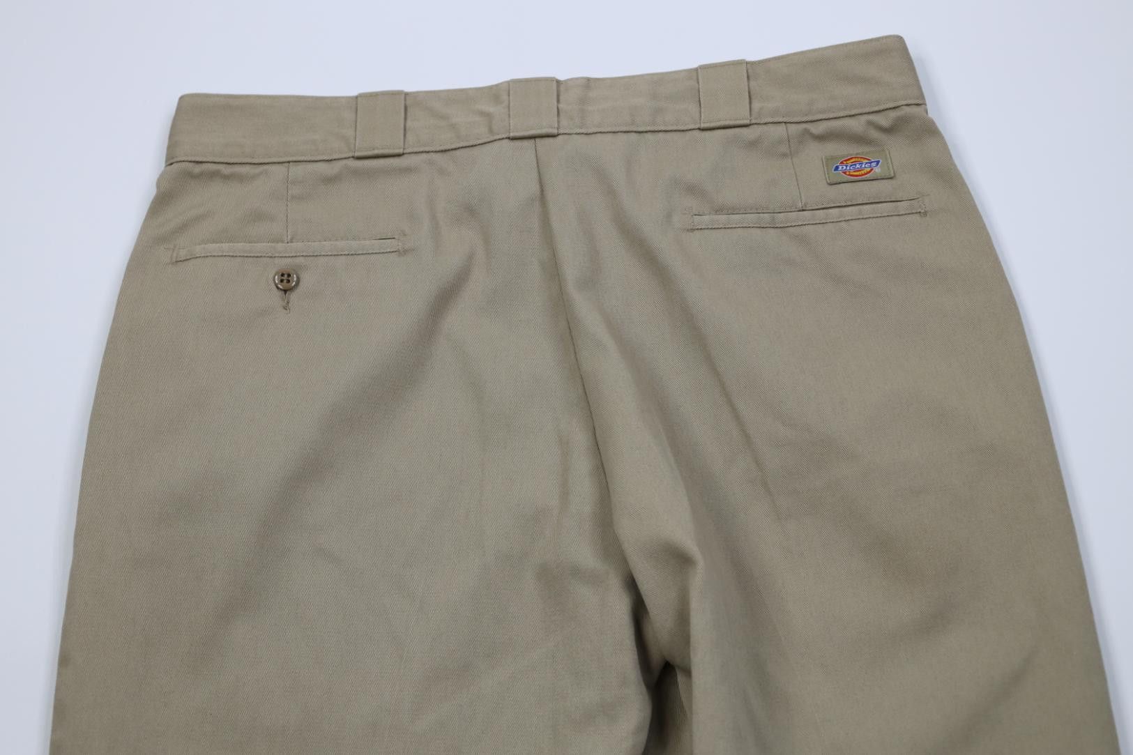 Dickies Vintage Y2K Dickies Wide Leg Workwear Pants Beige Workwear Size US 36 / EU 52 - 8 Thumbnail