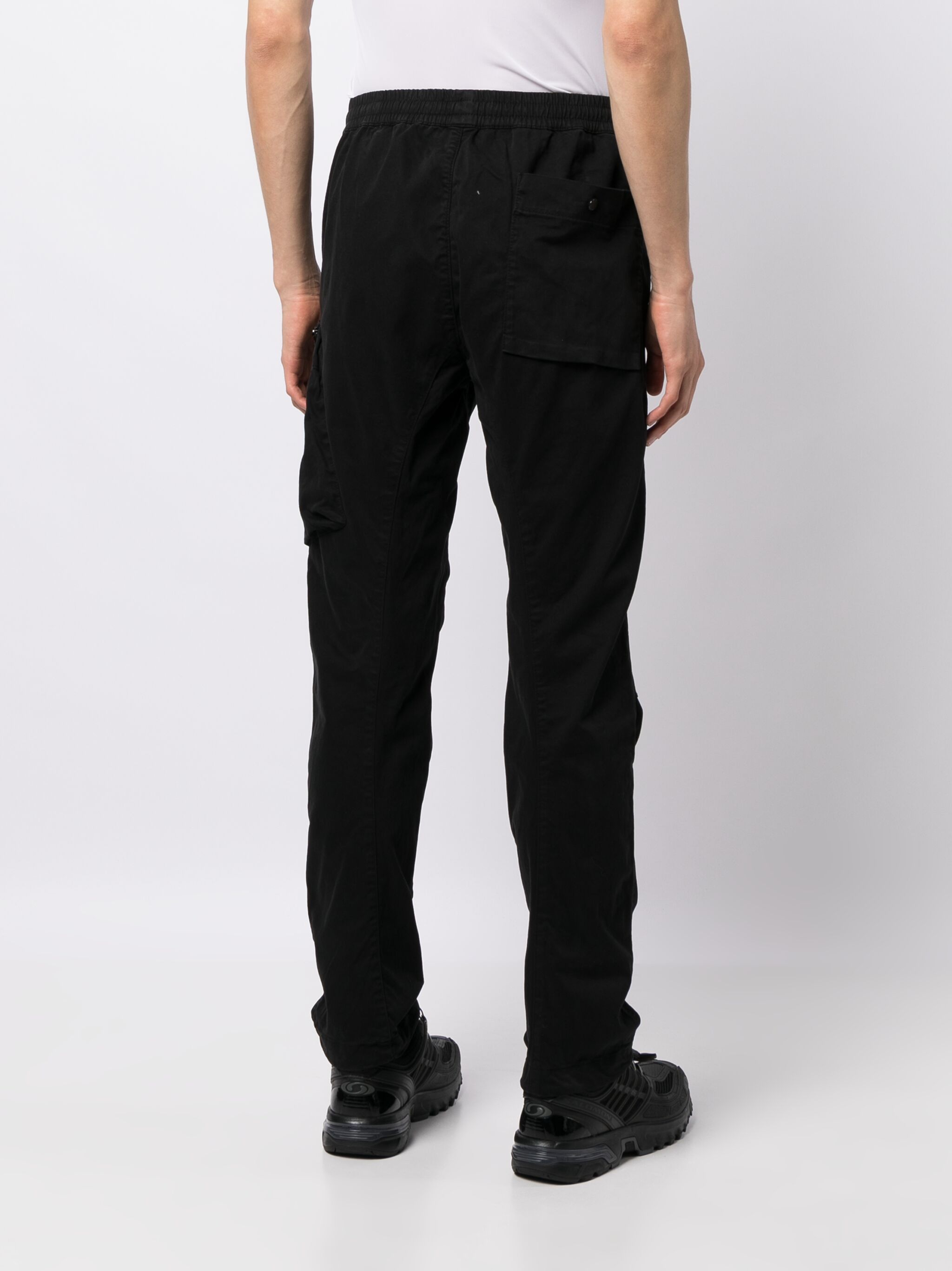 C.P. Company o1y1224 Logo Cargo Pant in Black Size US 30 / EU 46 - 4 Thumbnail