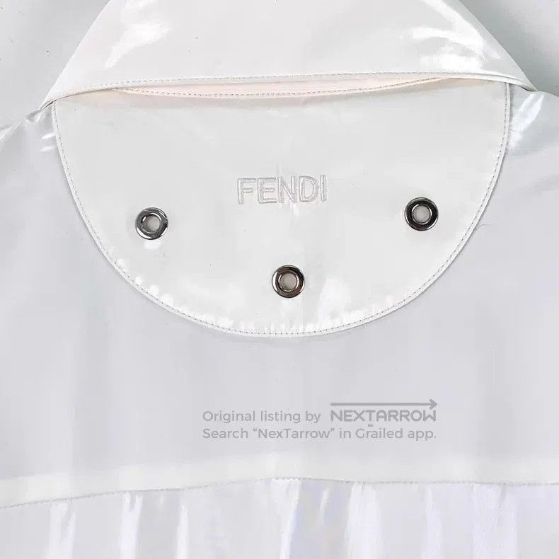 Fendi Fendi White interior logo full-print patent leather turn-d Size XS / US 0-2 / IT 36-38 - 5 Thumbnail