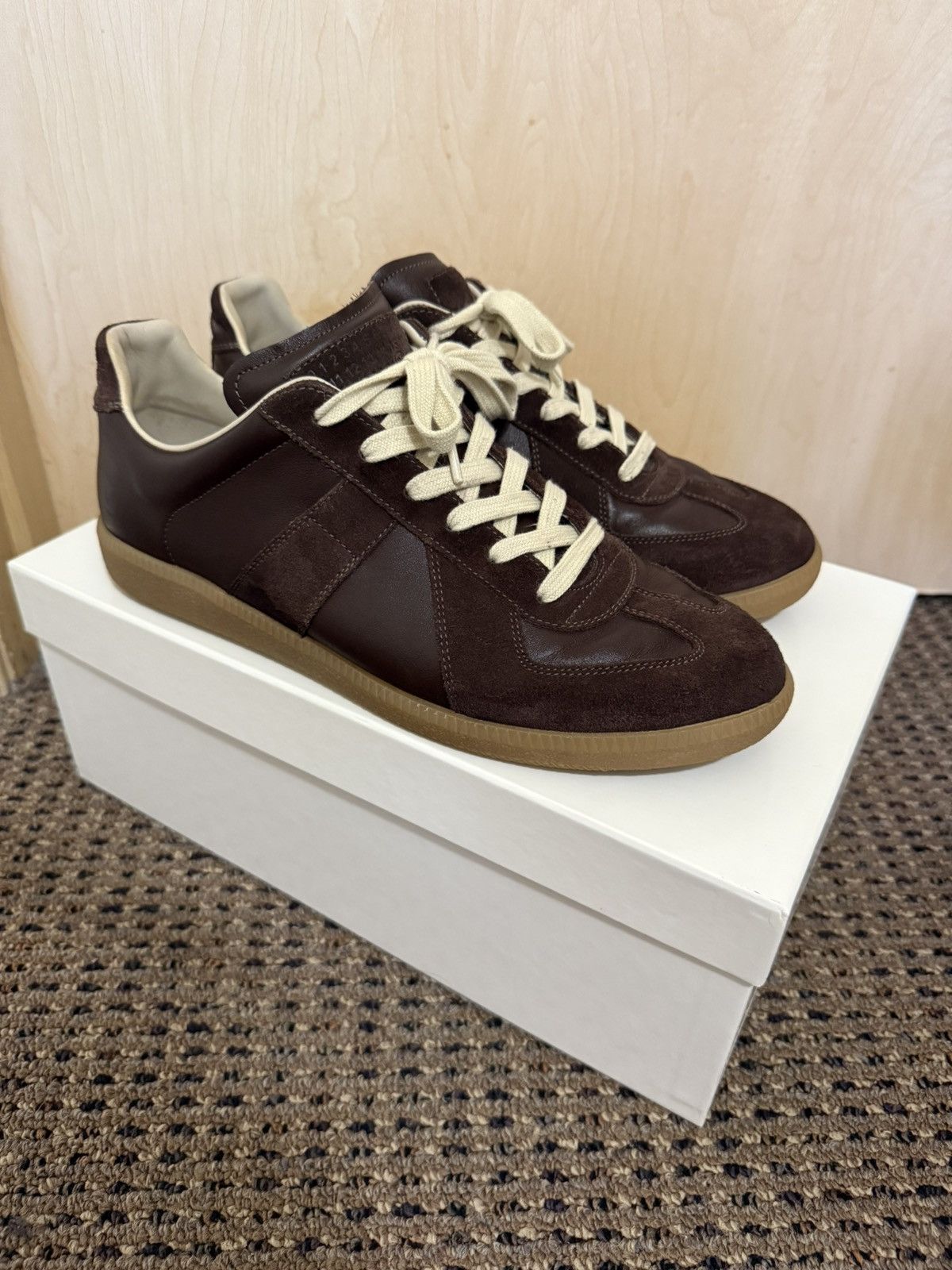 Maison Margiela German Army Trainers | Grailed