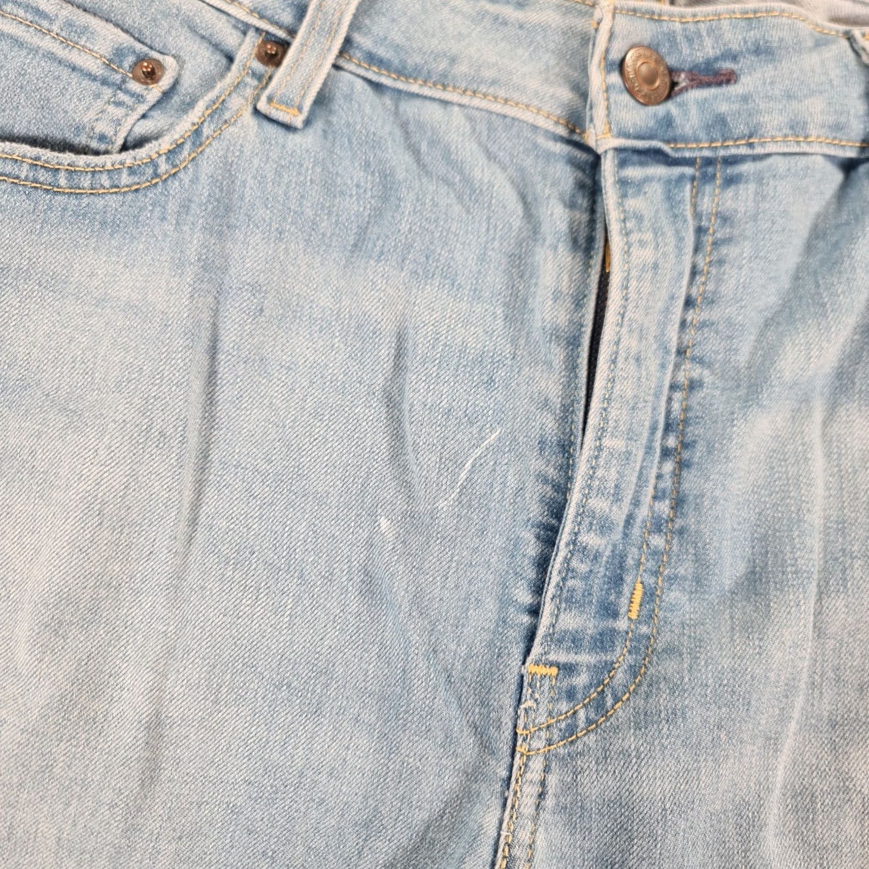 Levi's Levi's 725 Jeans Women Blue W34 L32 High Rise Bootcut Stretch Denim Zip Fly 5-Pocket Design Slim Regular Modern City Dress Up Womens Size 24" / US 00 / IT 34 - 4 Thumbnail