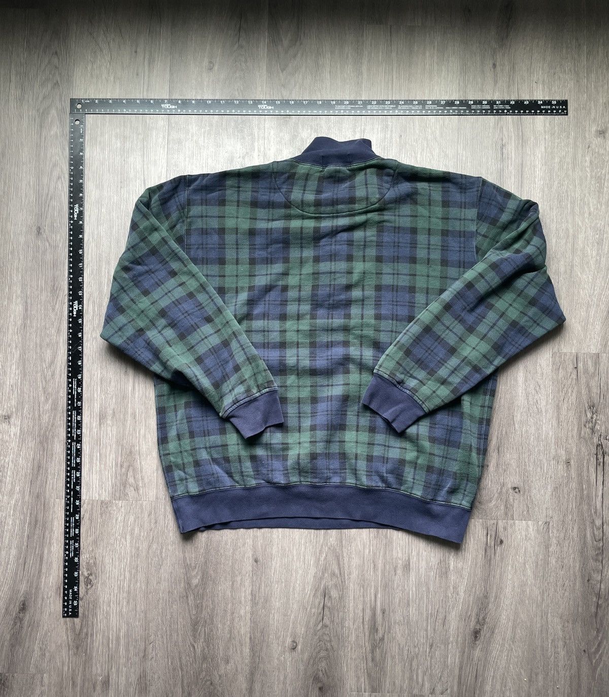 Polo Ralph Lauren × Ralph Lauren × Vintage Vintage Polo Ralph Lauren “Plaid Half-Zip” Sweater (Sz.XL) Size US XL / EU 56 / 4 - 5 Thumbnail