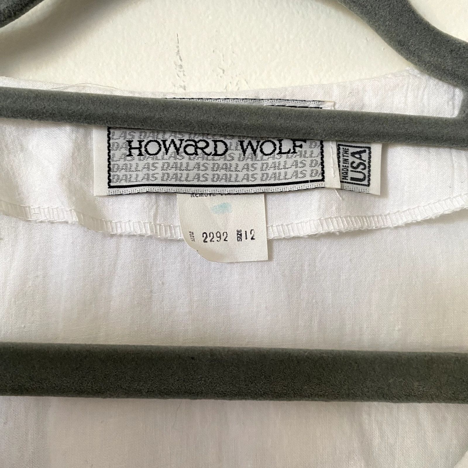 Vintage Vintage Howard Wolf Mexican Ruffle Collar Skirt Set Size XL / US 12-14 / IT 48-50 - 4 Thumbnail
