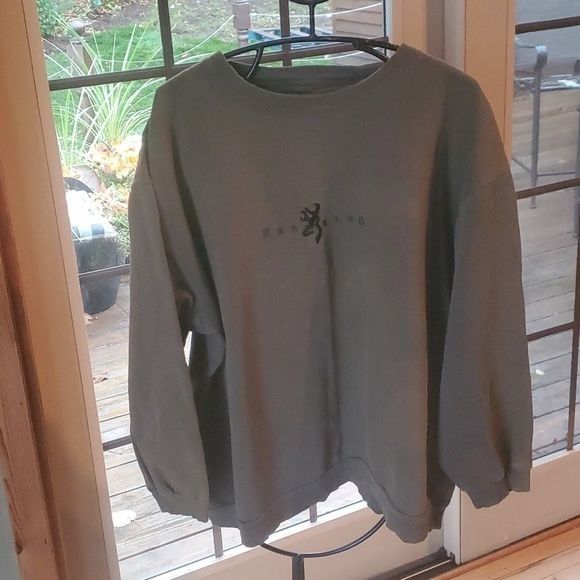 Vintage Browning Embroidered Logo Long Slv Sz 2XL Sweatshirt Size US XXL / EU 58 / 5 - 1 Thumbnail