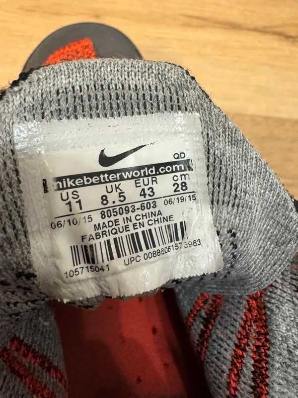 Nike Nike Flyknit Trainer Trnr Chukka FSB Bright Crimson size 43 Size US 10 / EU 43 - 12 Thumbnail