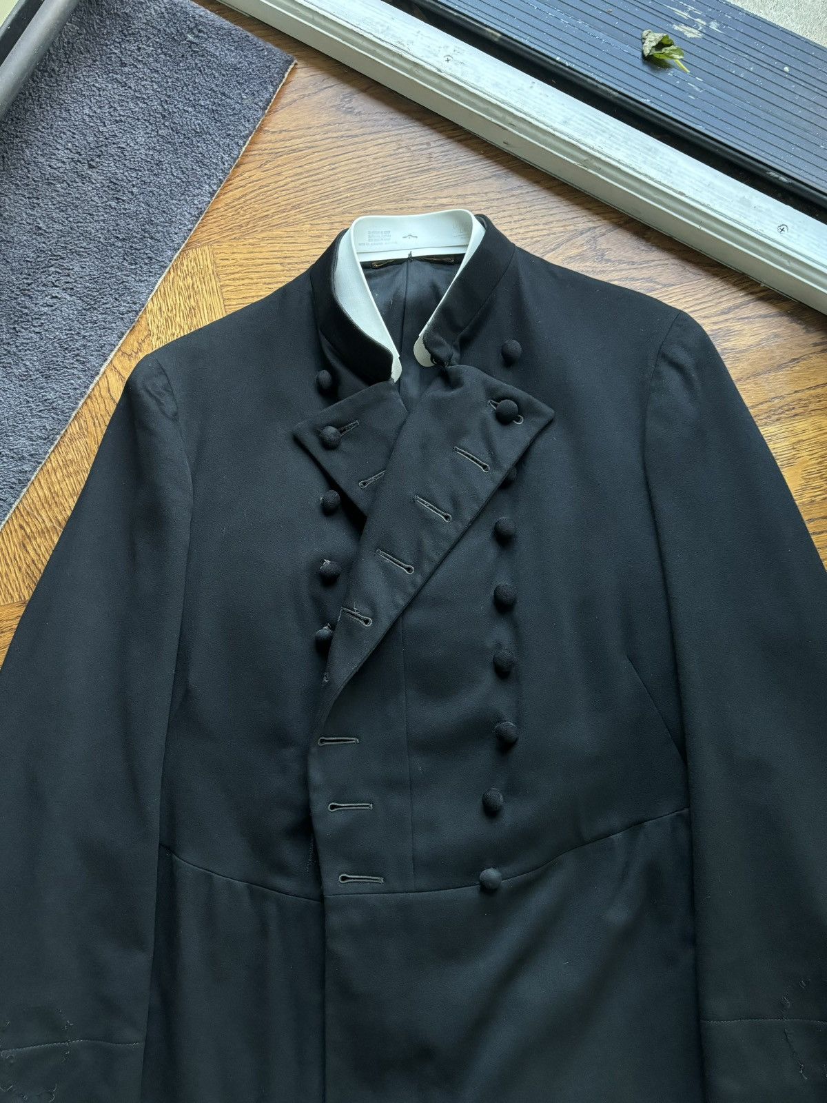 Vintage 1920s Wool Coat Antique Peacoat Greatcoat True Vintage Wool Size US M / EU 48-50 / 2 - 10 Thumbnail
