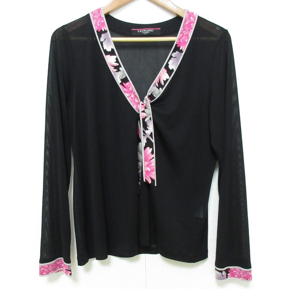 Other Other LEONARD Kankan Flower Print Cardigan Others Tops DUTY FREE for USA Size ONE SIZE - 1 Thumbnail
