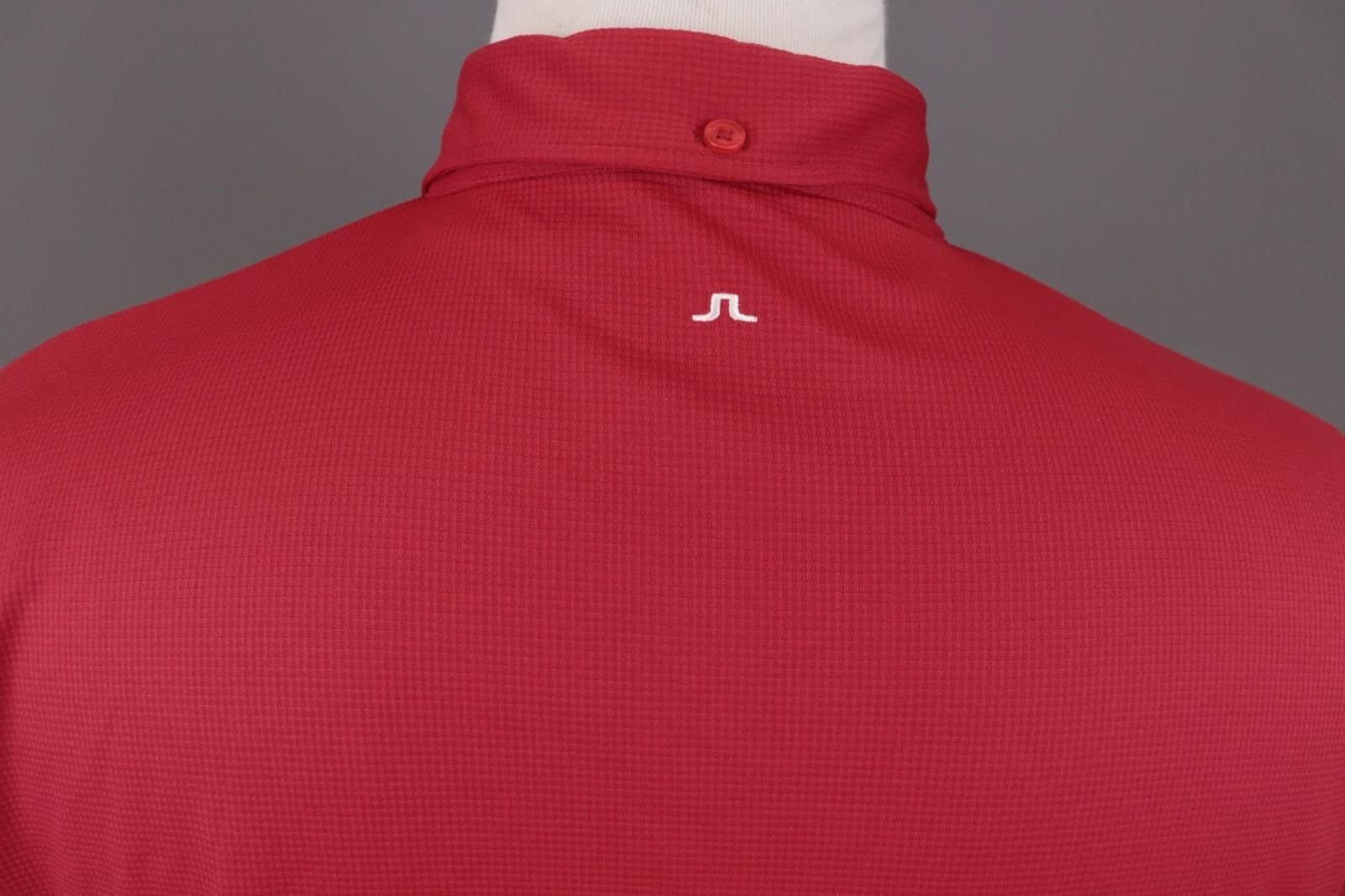 J.Lindeberg J.Lindeberg Red Sport Golf Short Sleeve Polo Shirt Size XL Size US XL / EU 56 / 4 - 12 Thumbnail