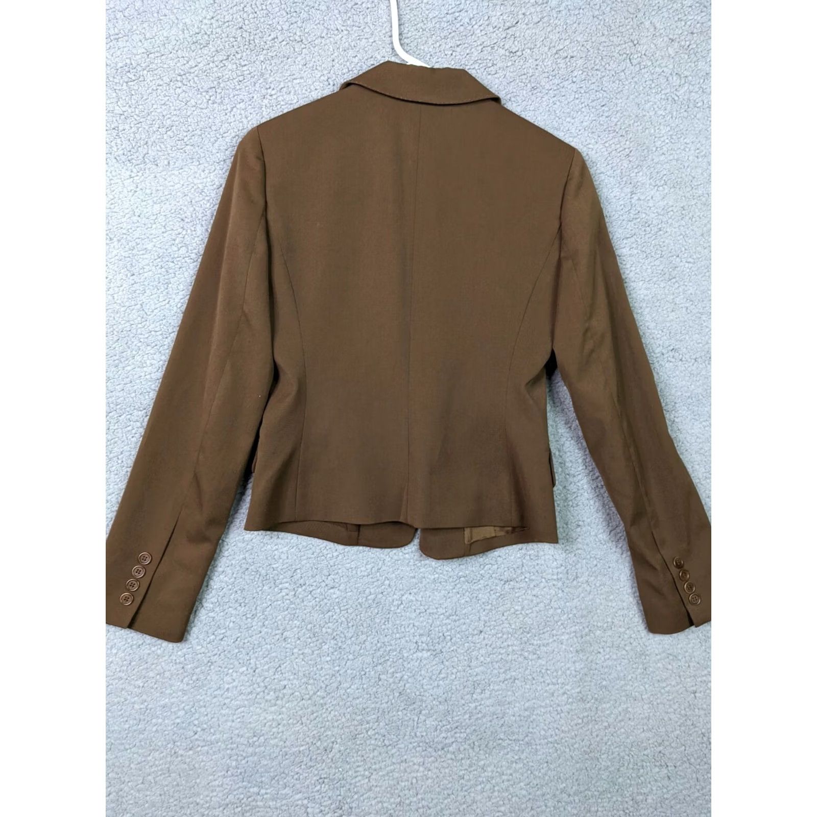Bcbgmaxazria BCBGMAXAZRIA Jacket Women’s Brown Long Sleeve Button Sz XS NEW Size XS / US 0-2 / IT 36-38 - 2 Thumbnail