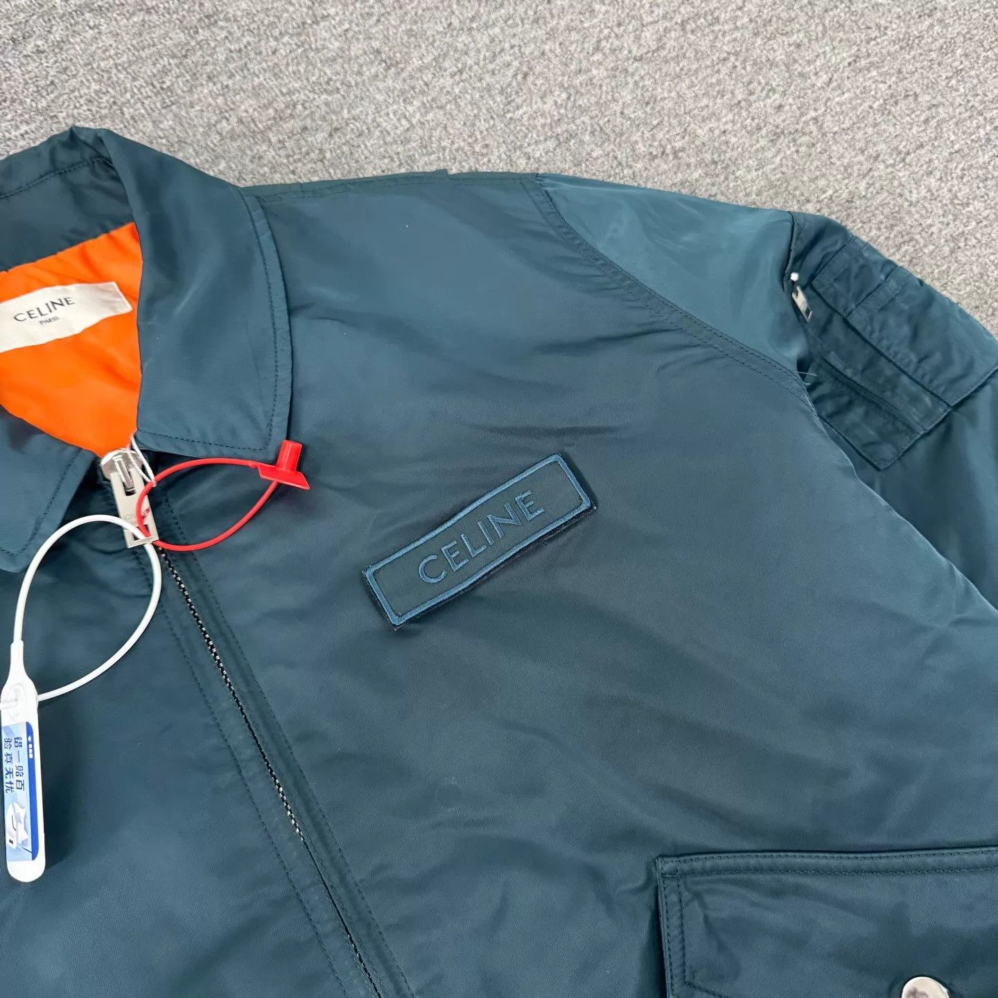 Celine Celine MA-1 Pilot Jacket Chest Logo 50 (99 New) Size US M / EU 48-50 / 2 - 4 Thumbnail