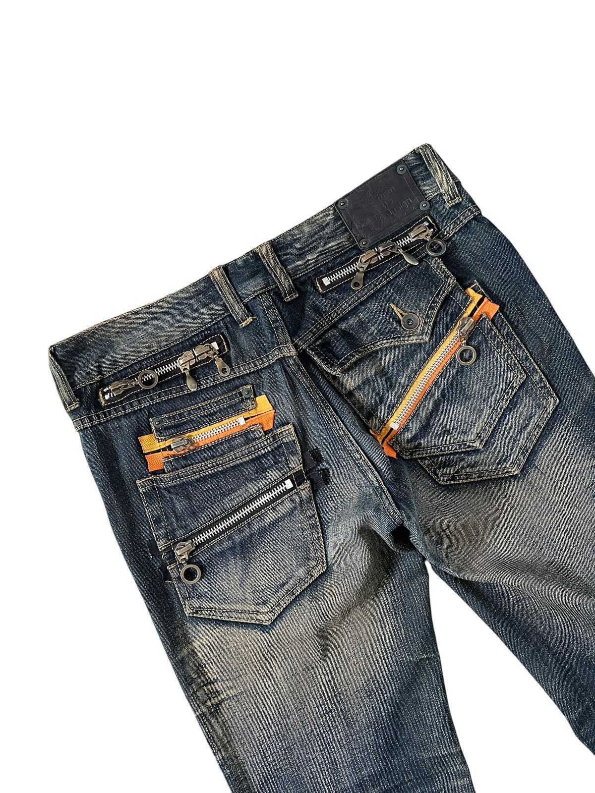 semanticdesign Semantic Design Multi Zipper Flare Denim Size US 34 / EU 50 - 1 Thumbnail