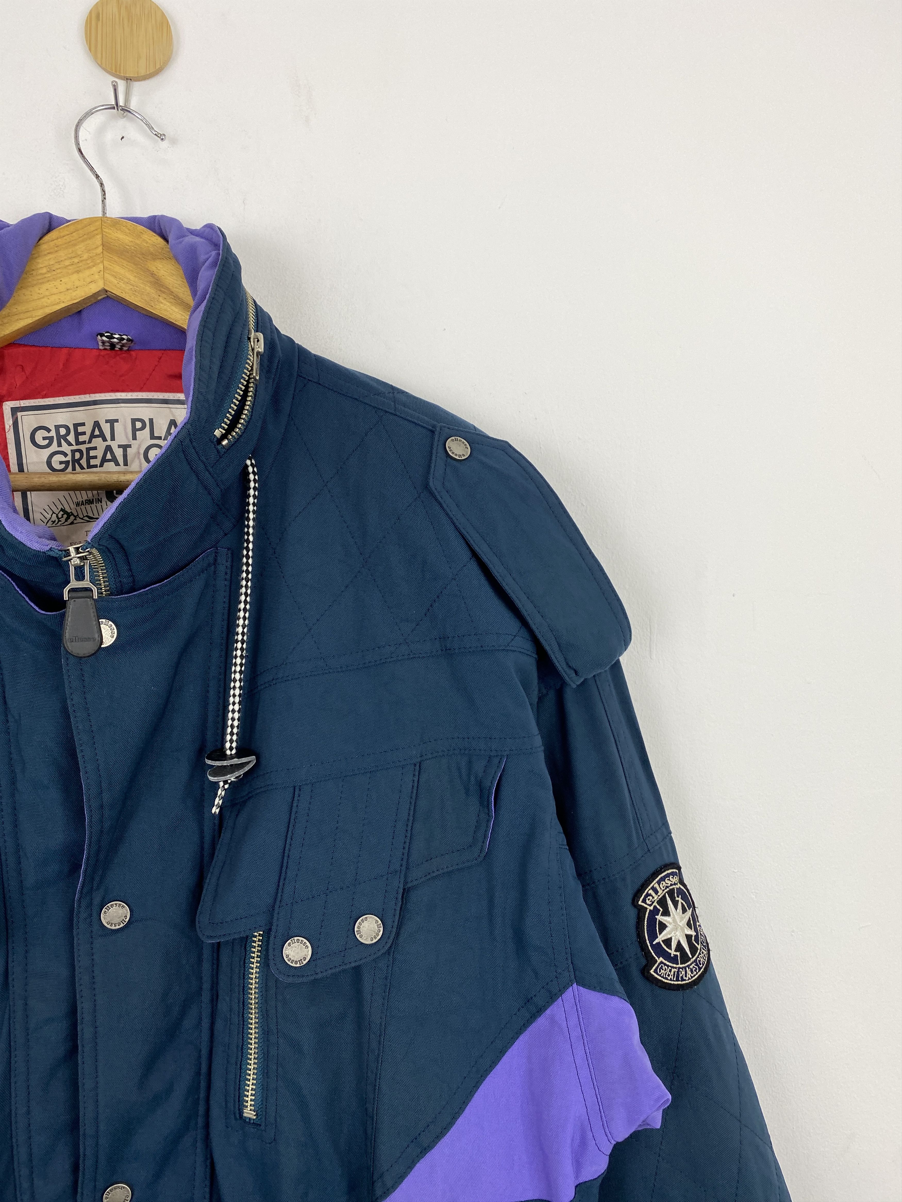 Ellesse × Goldwin Vintage Ellesse By Goldwin Bomber Ski Jacket Size US L / EU 52-54 / 3 - 5 Thumbnail