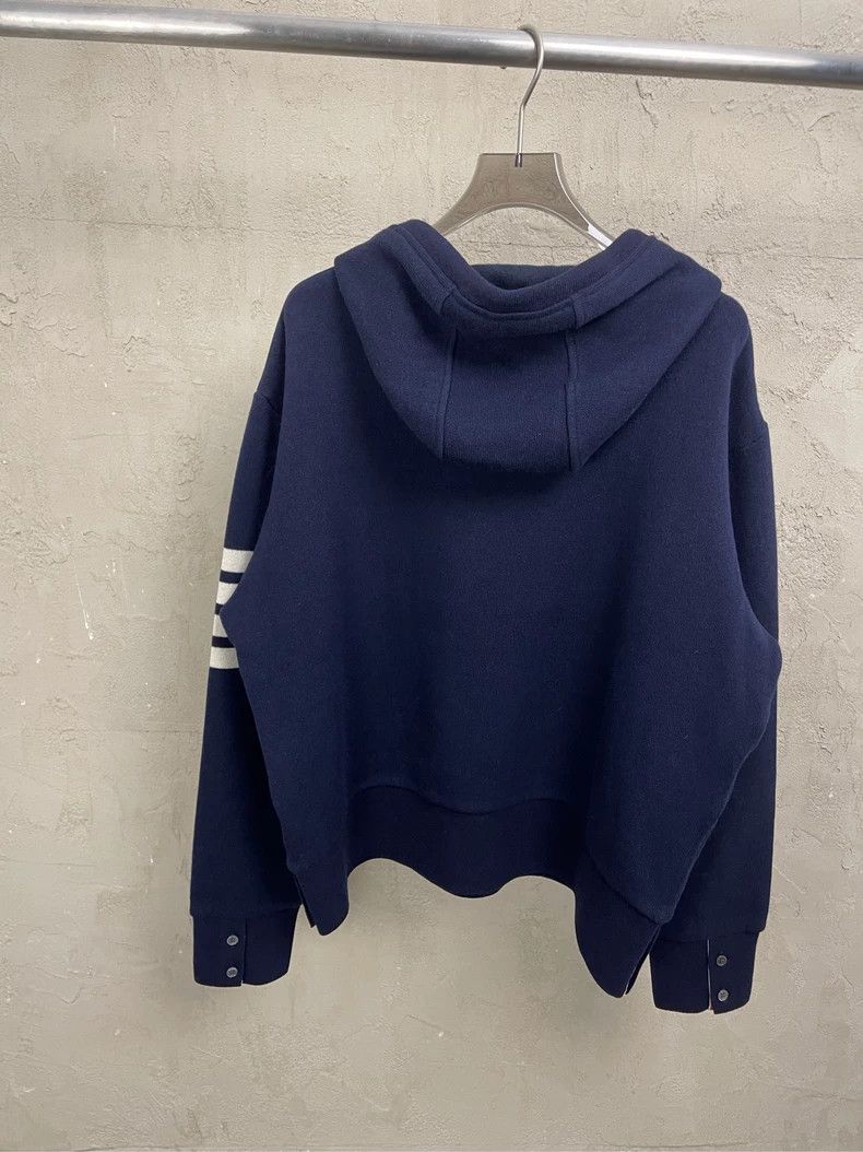 Thom Browne Thom Browne size2 Blue and green cashmere sweater Size US M / EU 48-50 / 2 - 2 Thumbnail