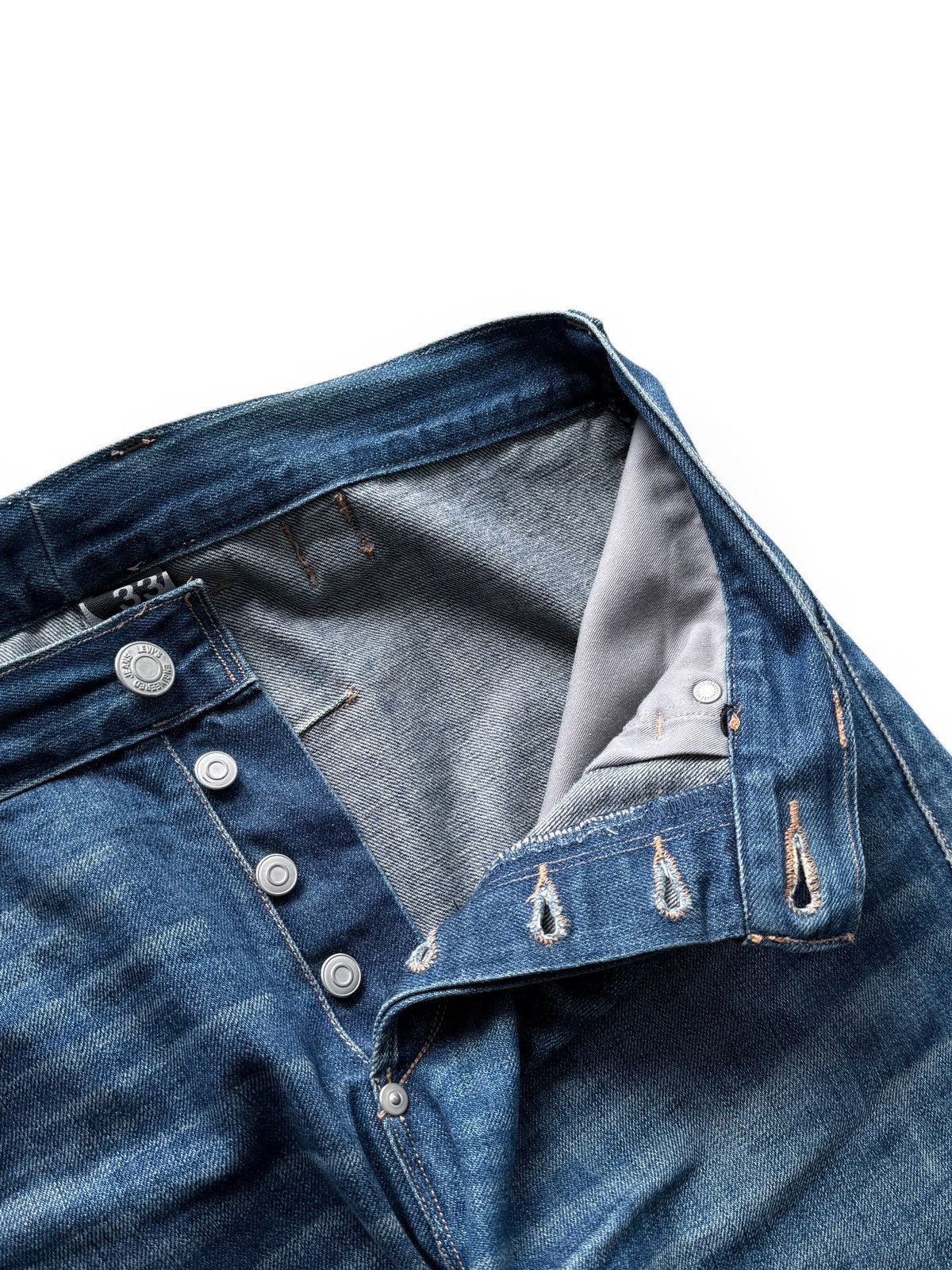 Levi's Levis Engineered Buckle Back Twisted Washed Jeans Size US 33 - 10 Thumbnail