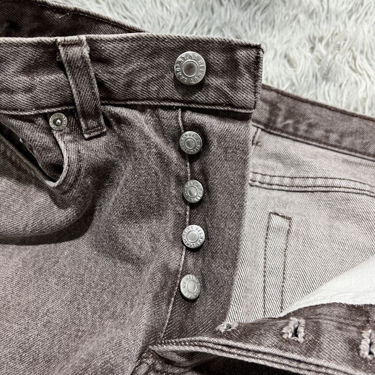 Helmut Lang Vintage Helmut Lang Italian Cut Brown Acid Wash Size 28" / US 6 / IT 42 - 5 Thumbnail