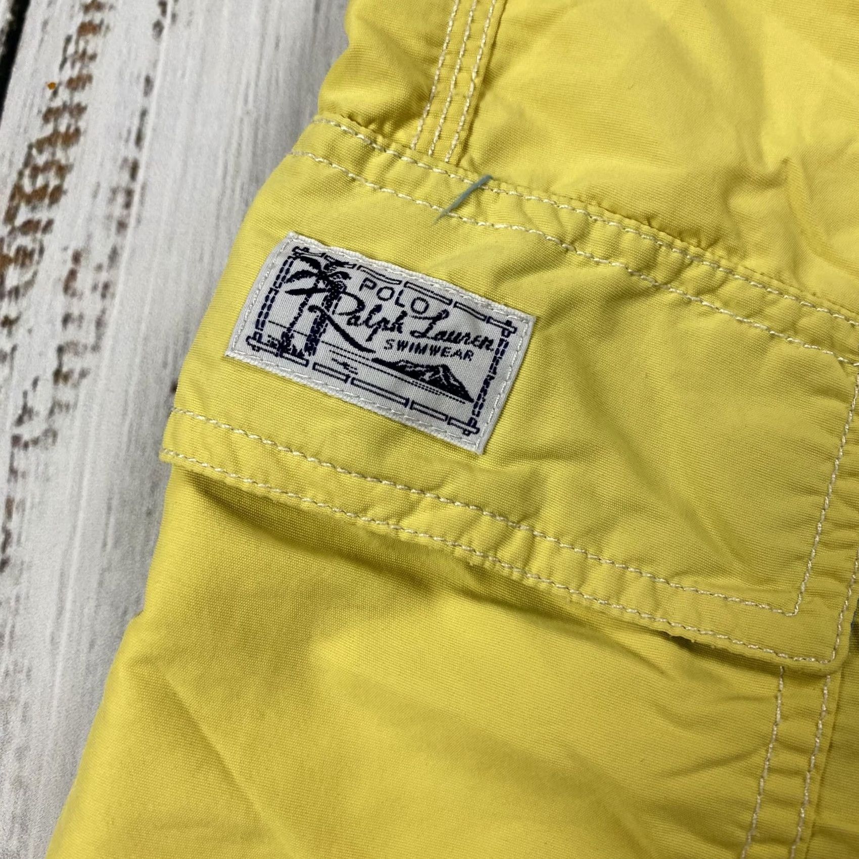 Polo Ralph Lauren Polo Ralph Lauren Yellow 8.5-Inch Kailua Classic Swimwear Trunks M Bottom Mens Size US M / EU 48-50 / 2 - 3 Thumbnail